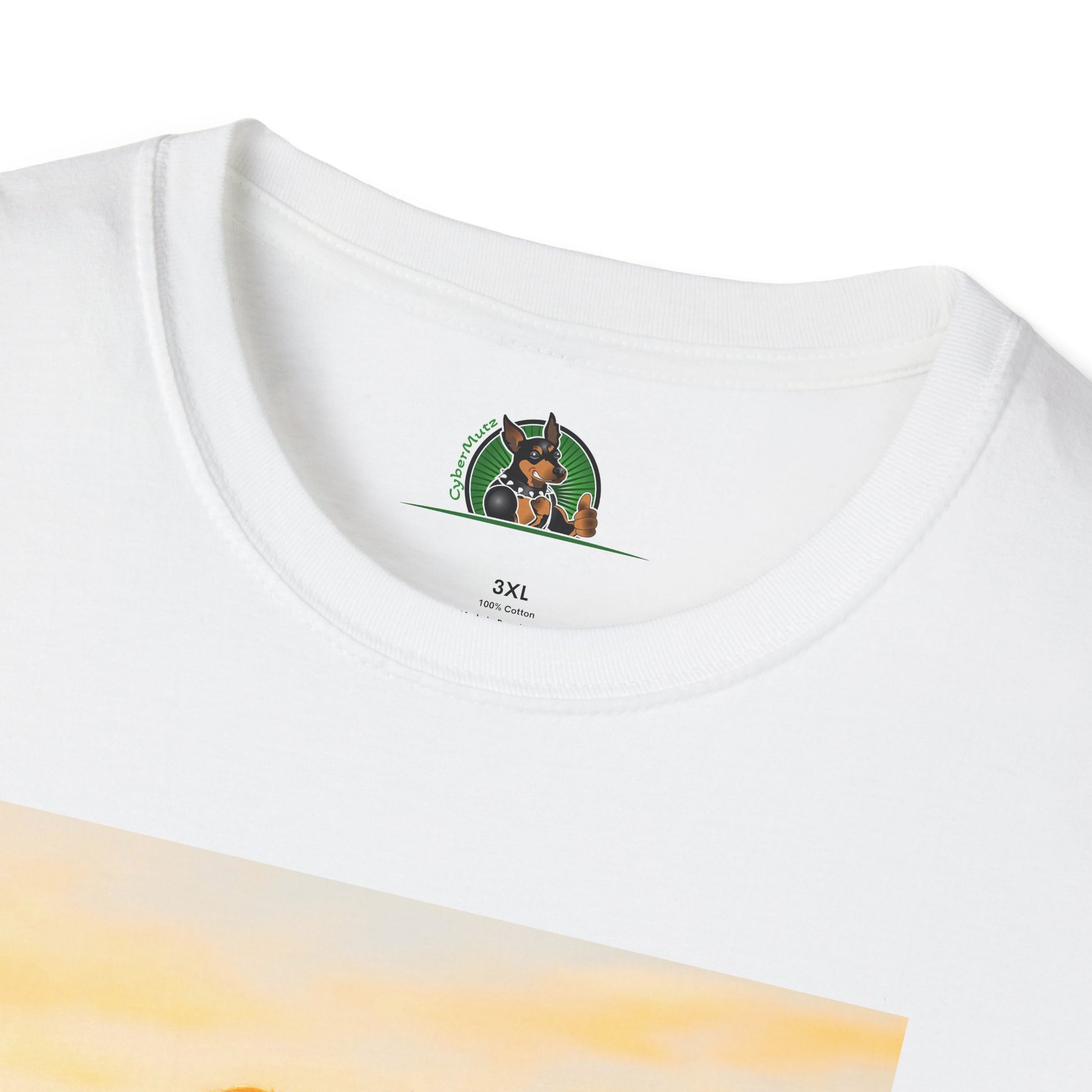 Sports Bassett Hound Dog Golf Unisex T-Shirt T-Shirt Printify