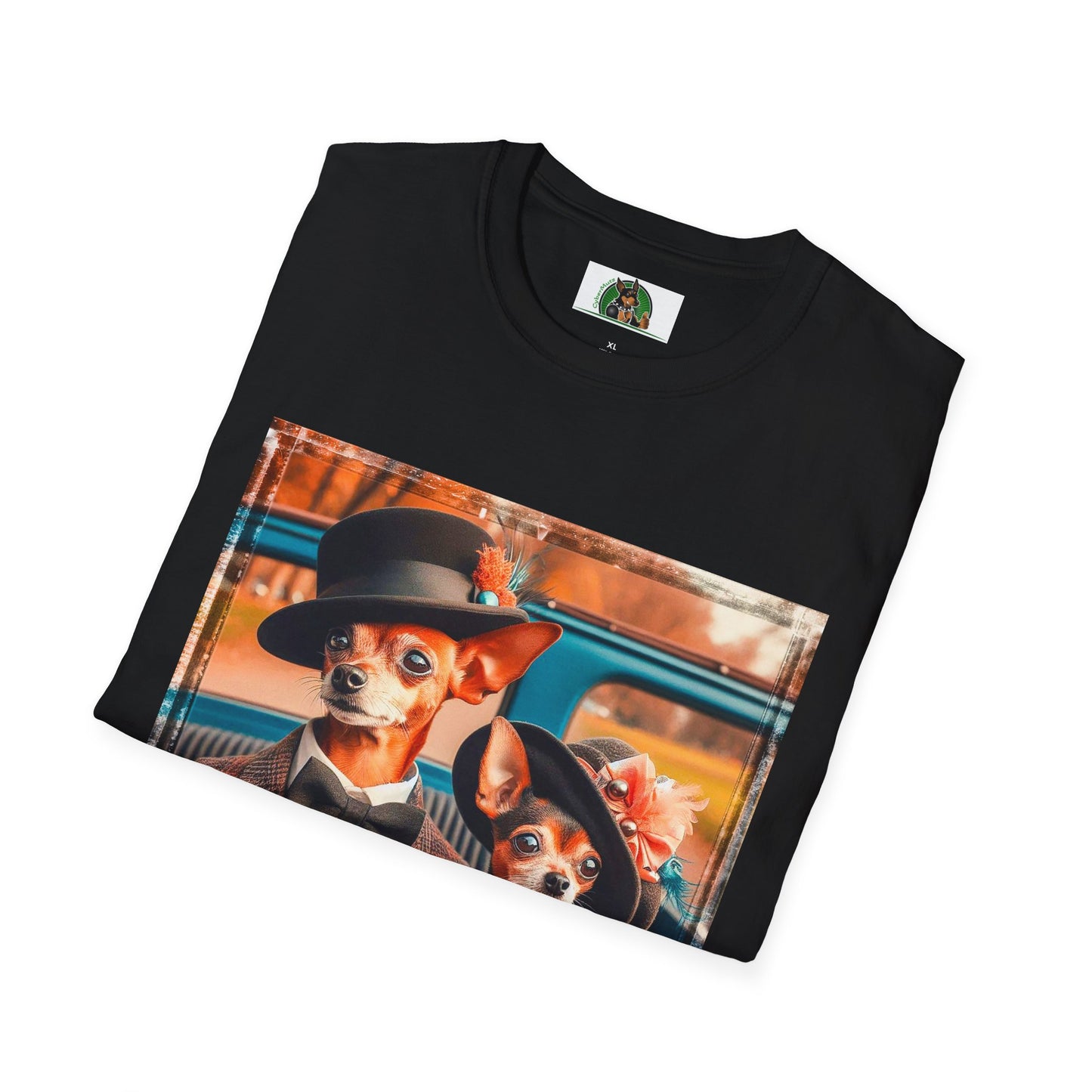 Wacky Min Pin T-Shirt T-Shirt Printify   