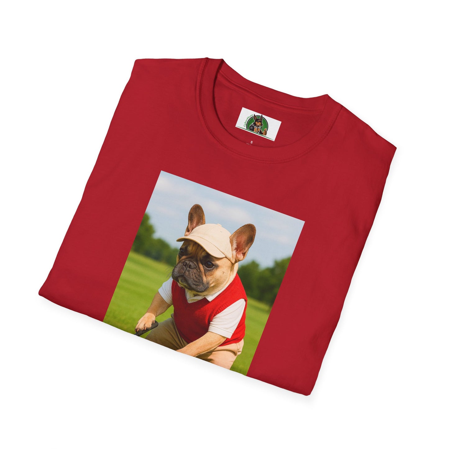 Sports Golf French Bulldog T-Shirt