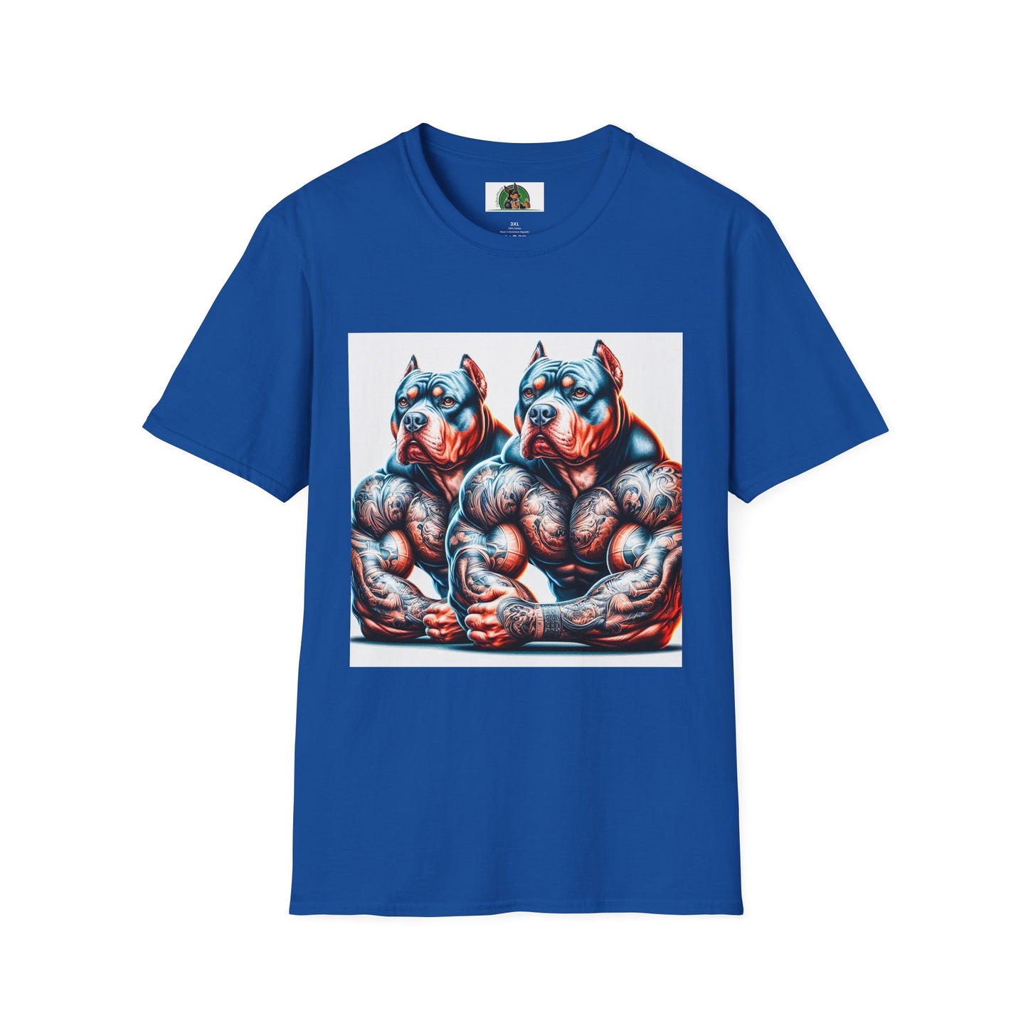 Pit Bull T-Shirt Printify XS Royal