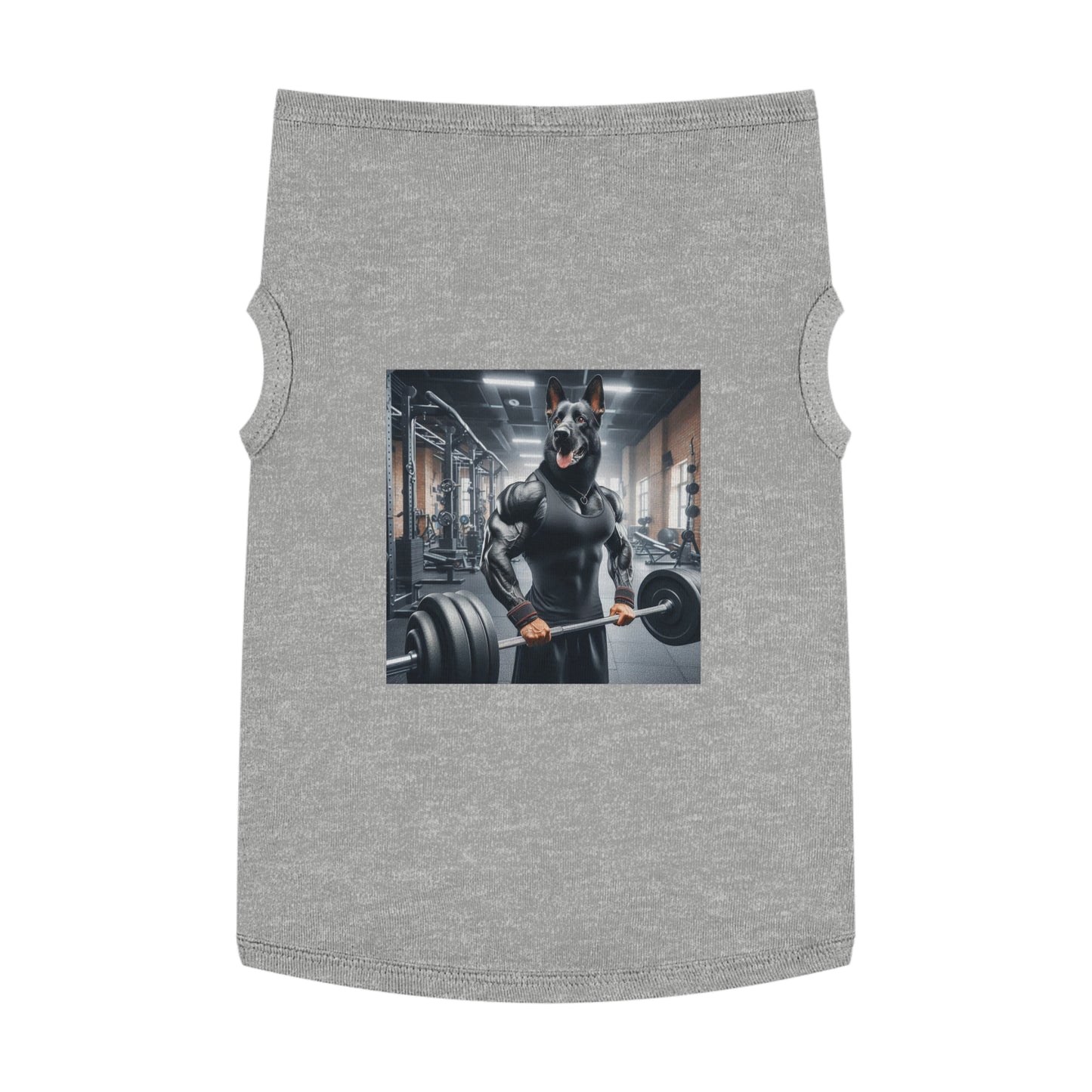 Pet Tank Top German Shepherd Pets Printify XL Heather 