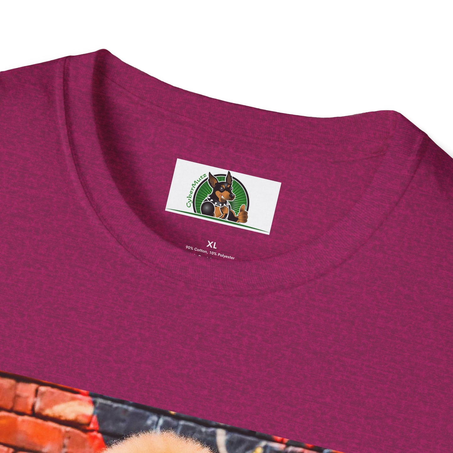 Golden Doodle tough guy muscles t shirt