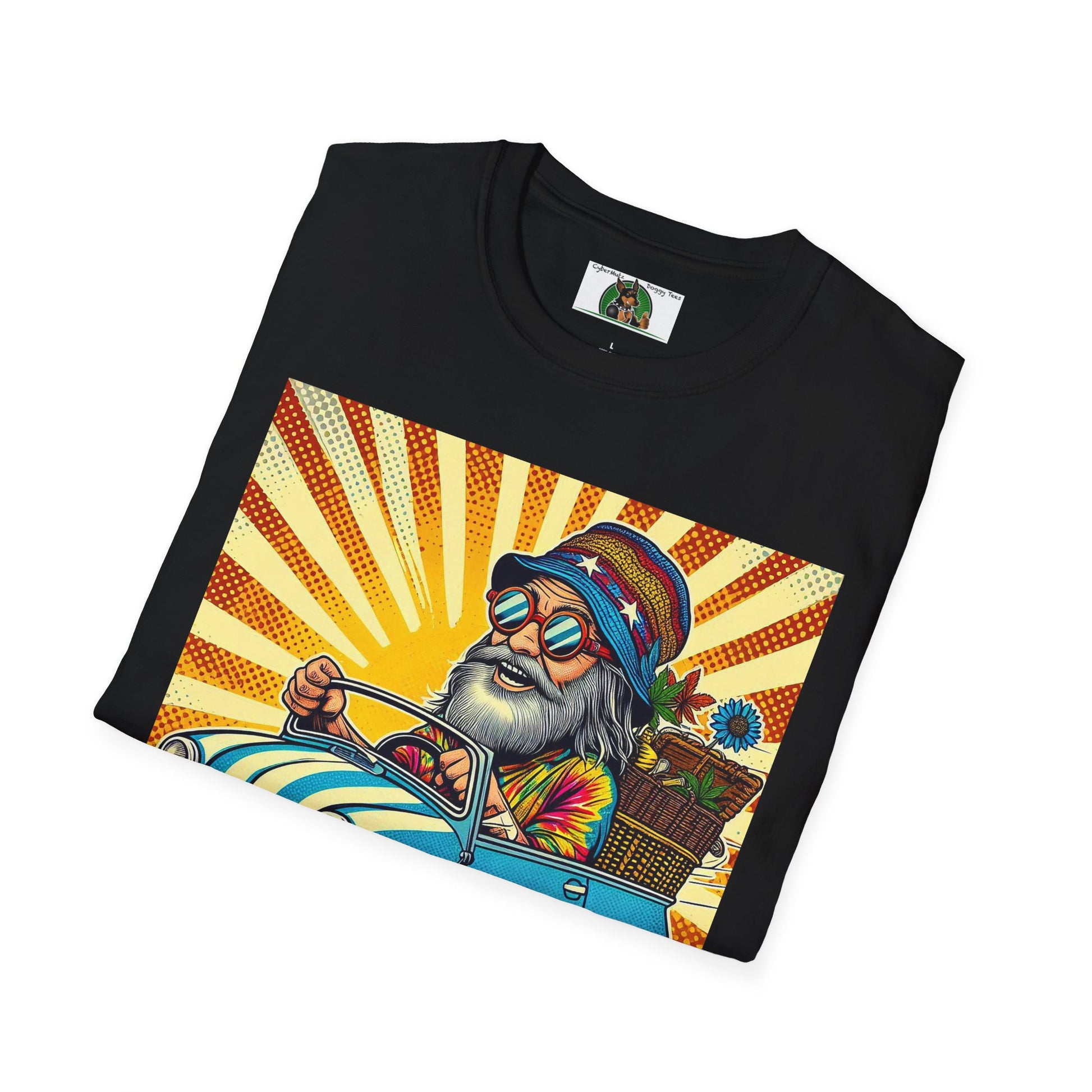 Wacky Retired Dude T-Shirt Printify   