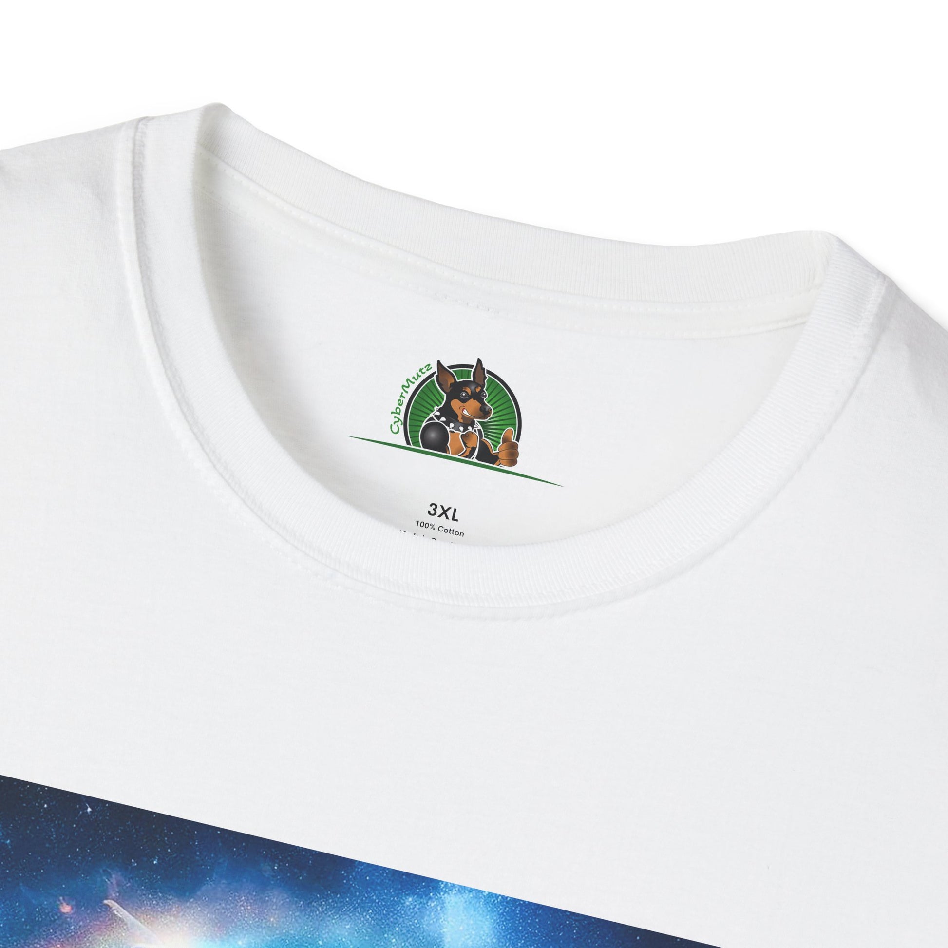 Jack Russell Moon And Dove Rainbow Bridge T-Shirt Printify