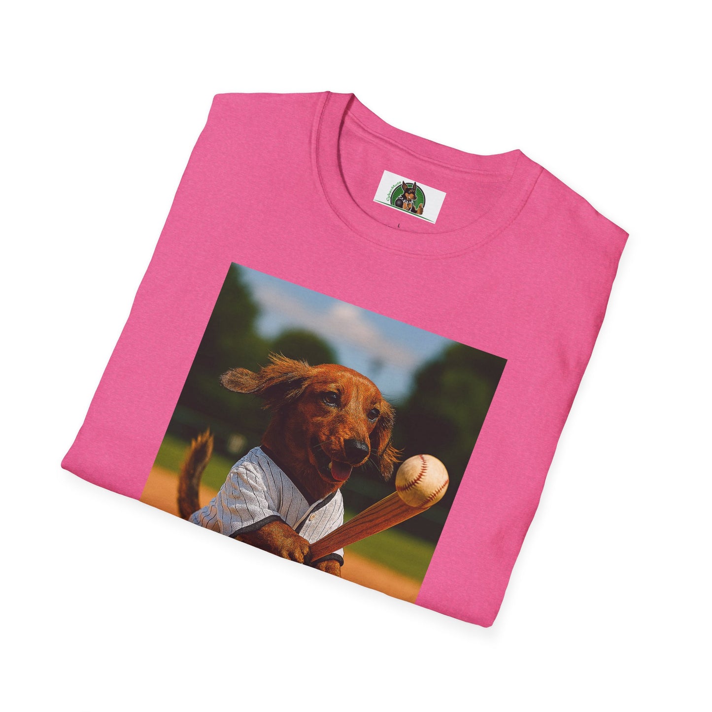 Sports Dachshund Baseball T-Shirt