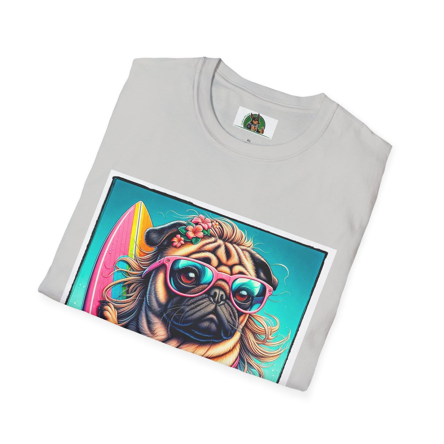 Pugs T-Shirt Printify   