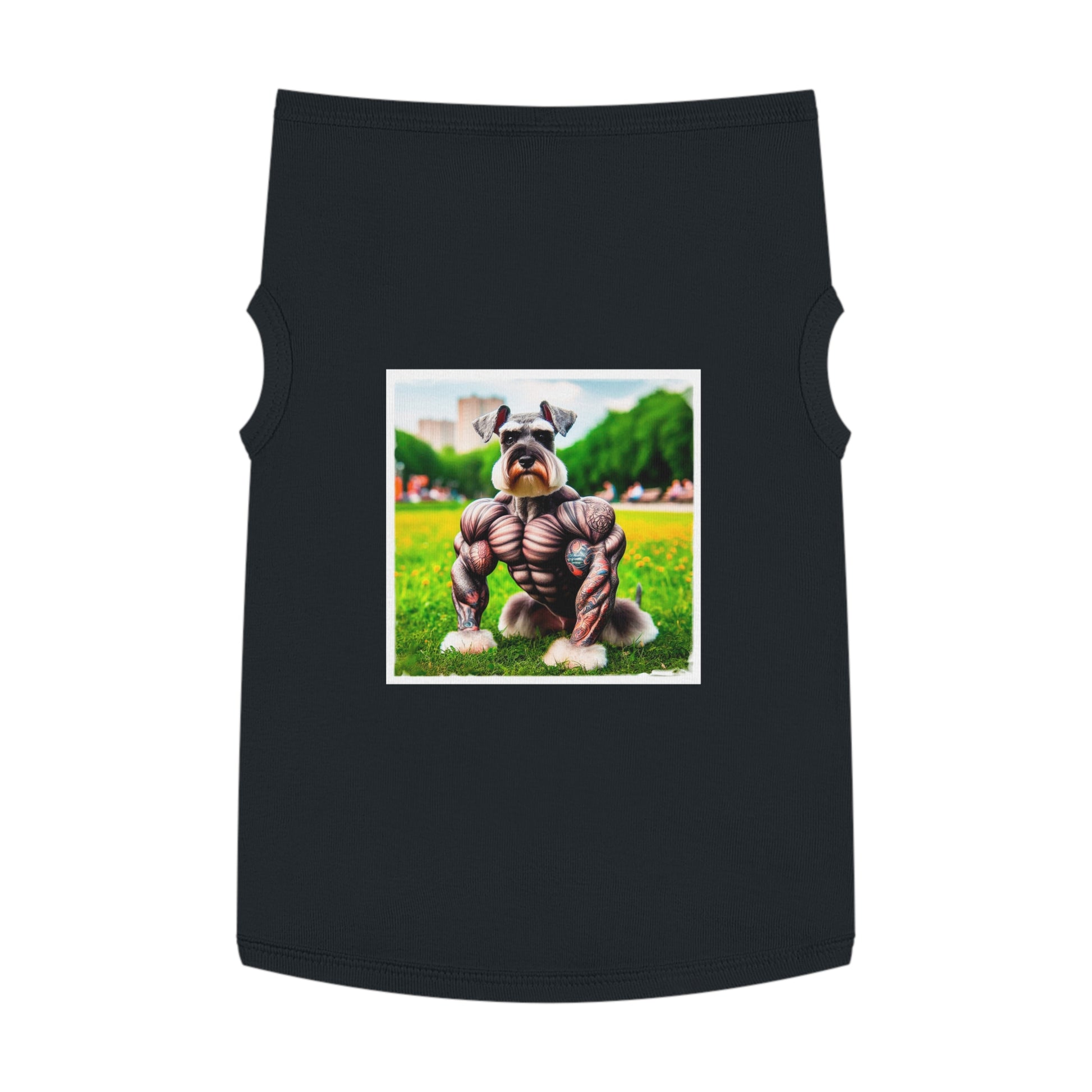 Pet Tank Top Miniature Schnauzer Pets Printify   