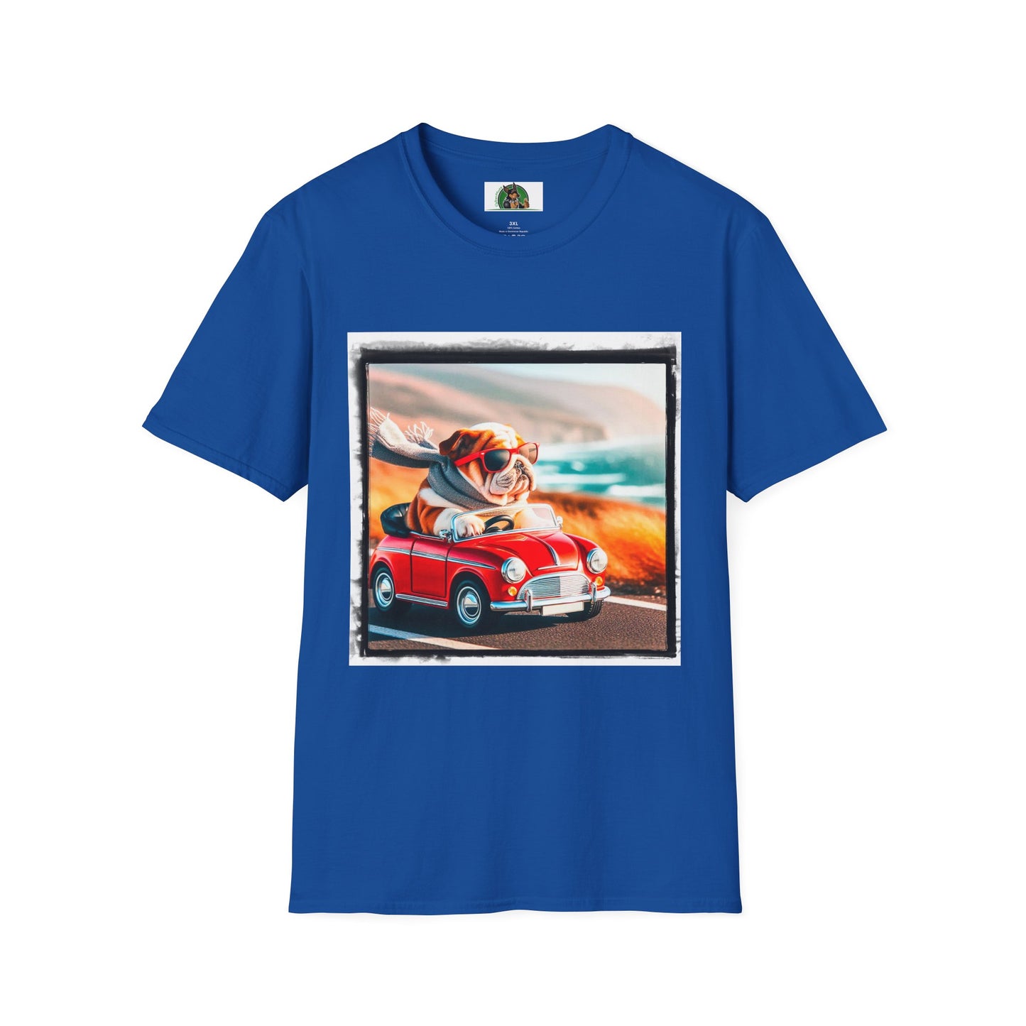 Wacky Bulldog T-Shirt Printify XS Royal