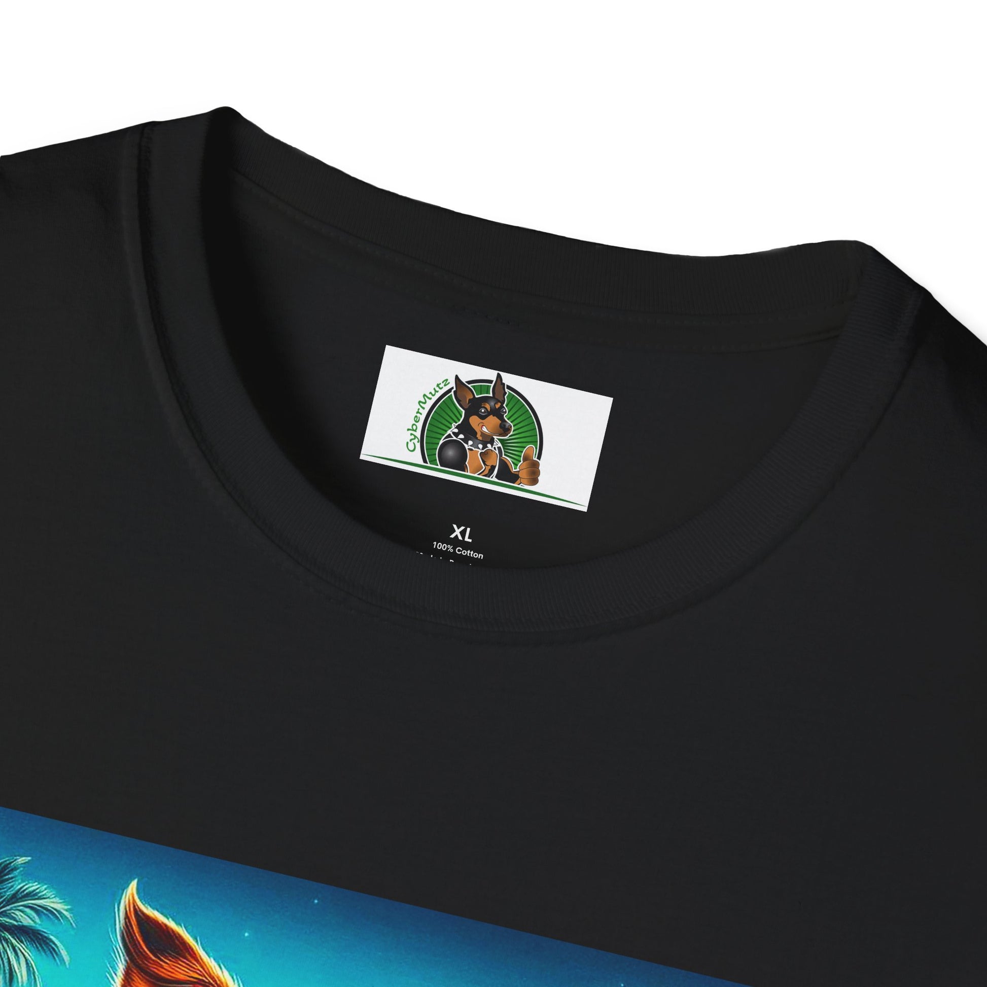 Jack Russell Surfer W/Shades T-Shirt Printify