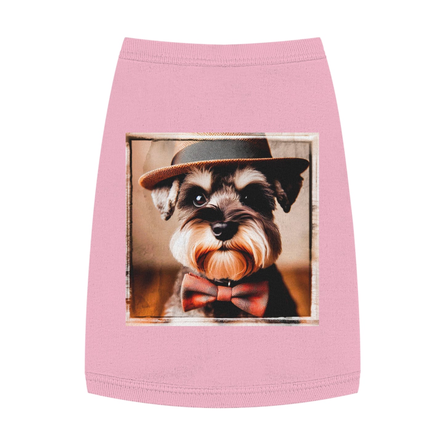 Pet Tank Top Miniature Schnauzer Pets Printify M Pink 