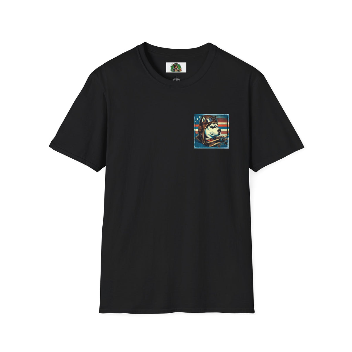 Husky hero shirt Back Design