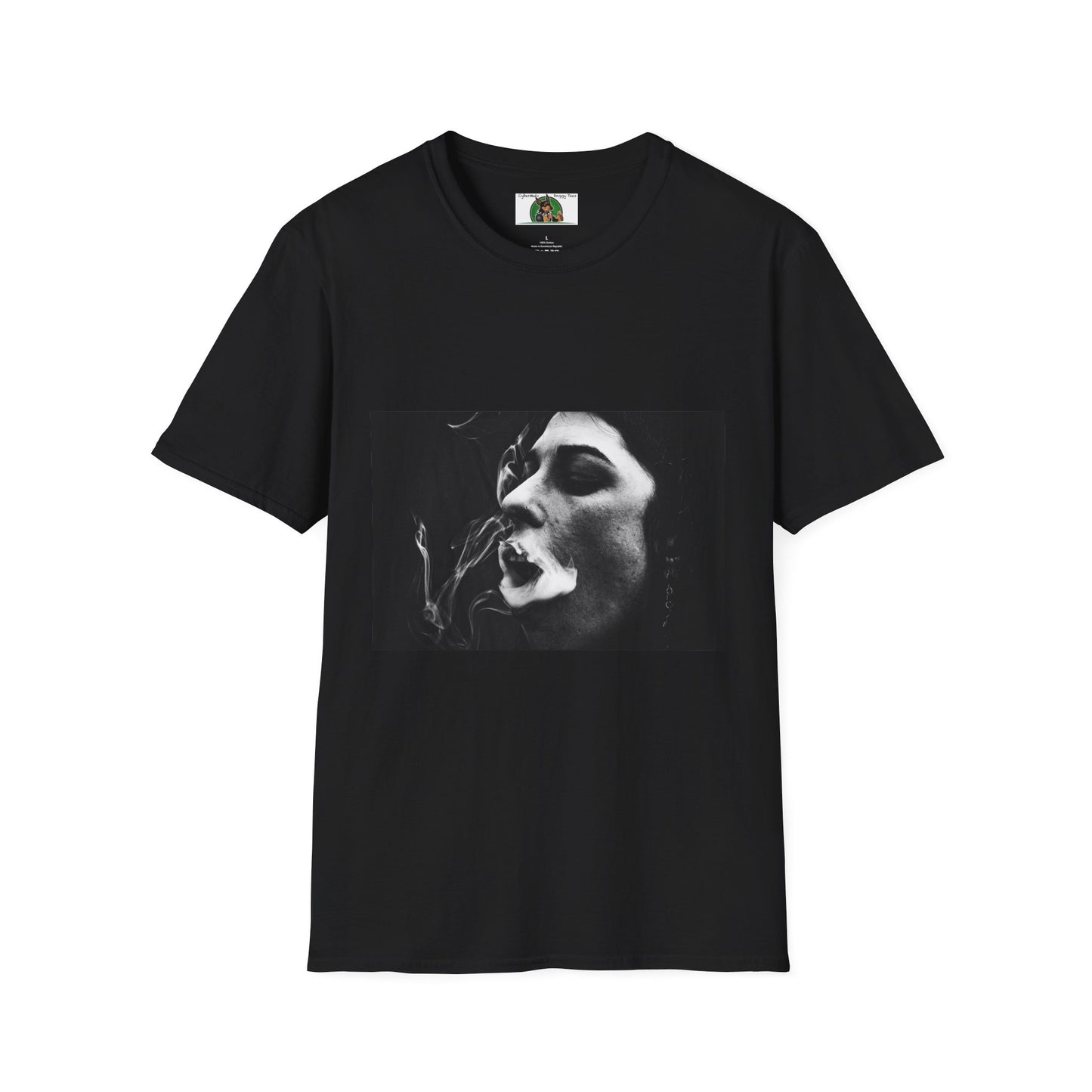 Mis·cel·la·ne·ous Smoke T-Shirt Printify S Black 