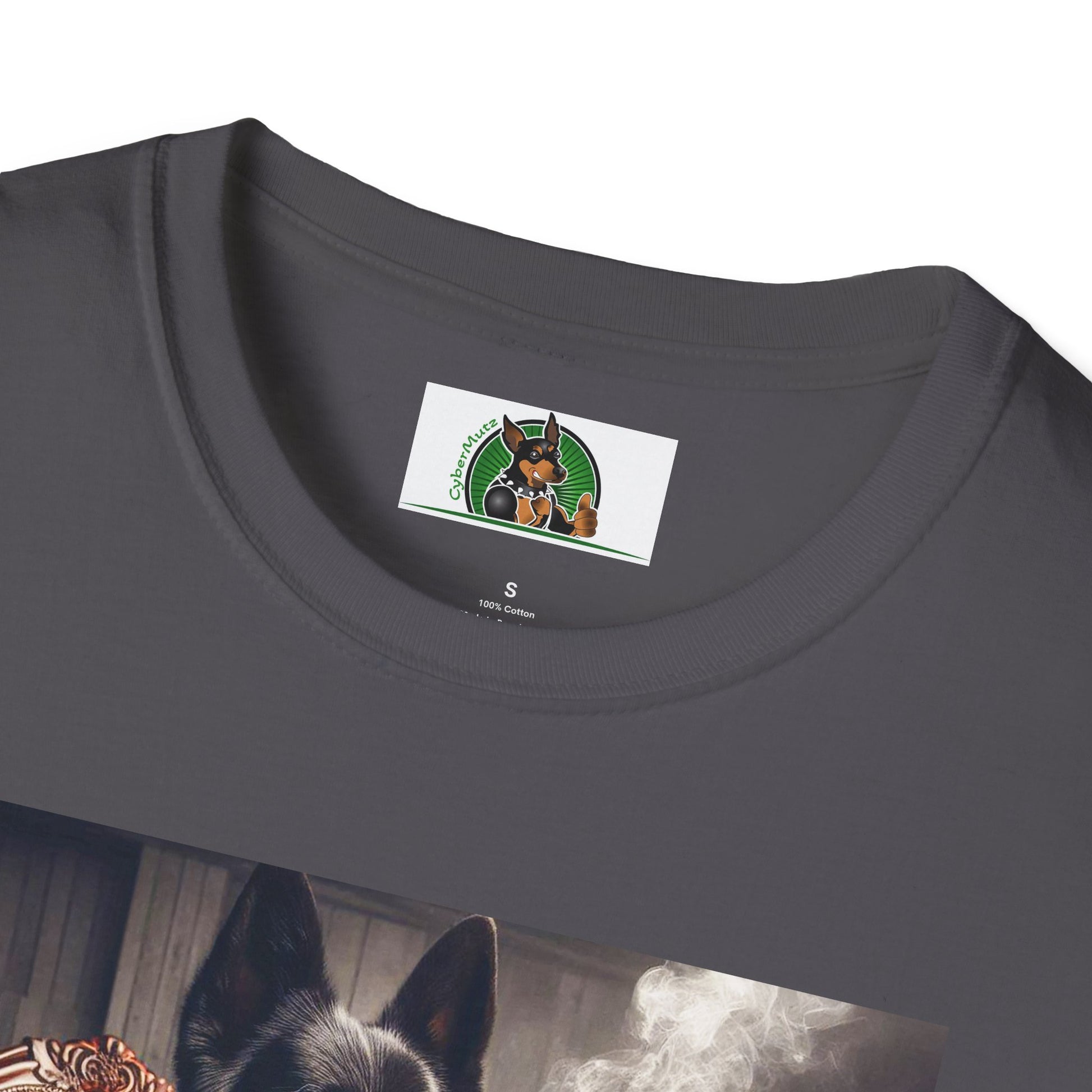 German Shepherd playing poker shirt T-Shirt Printify