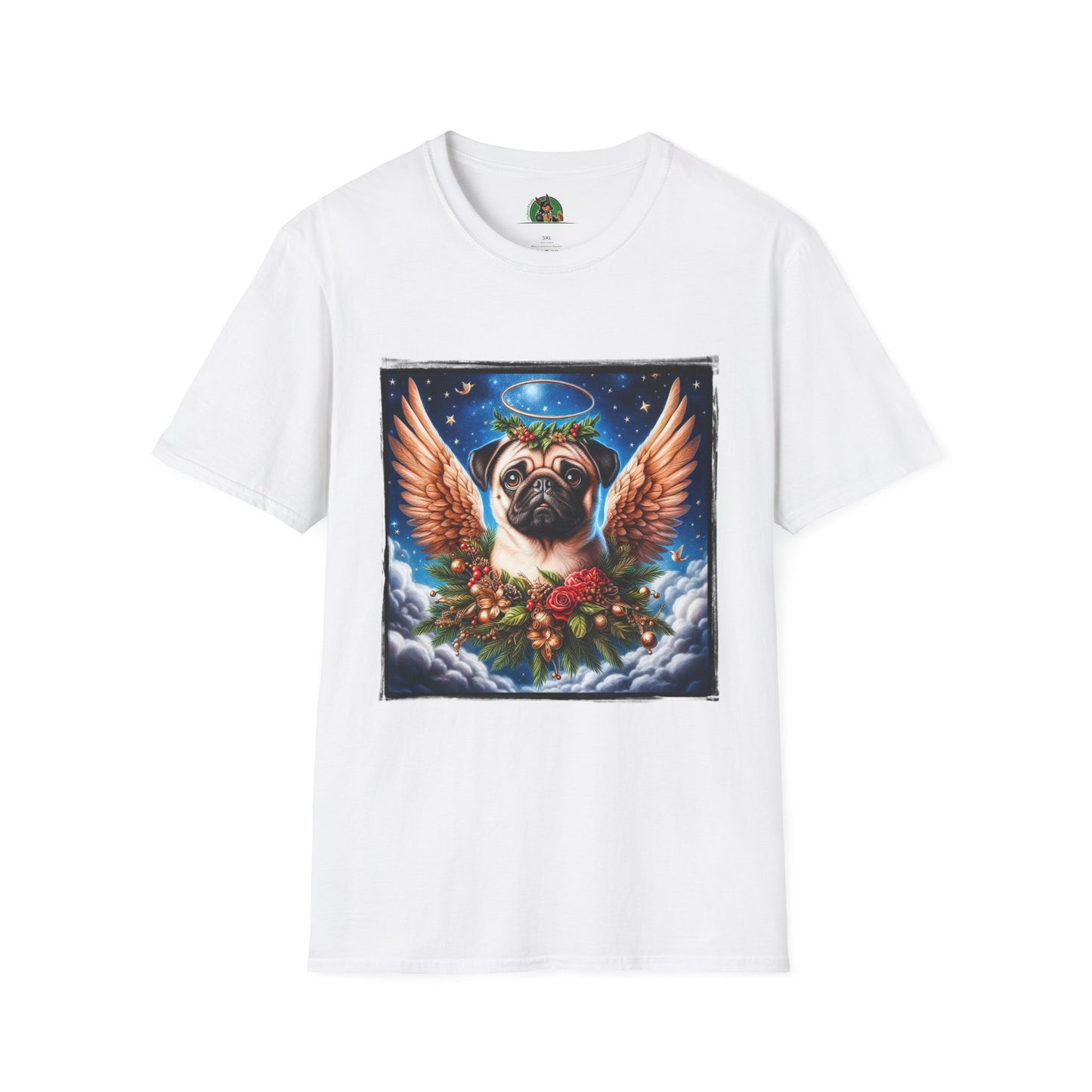 Pugs T-Shirt Printify XS White 