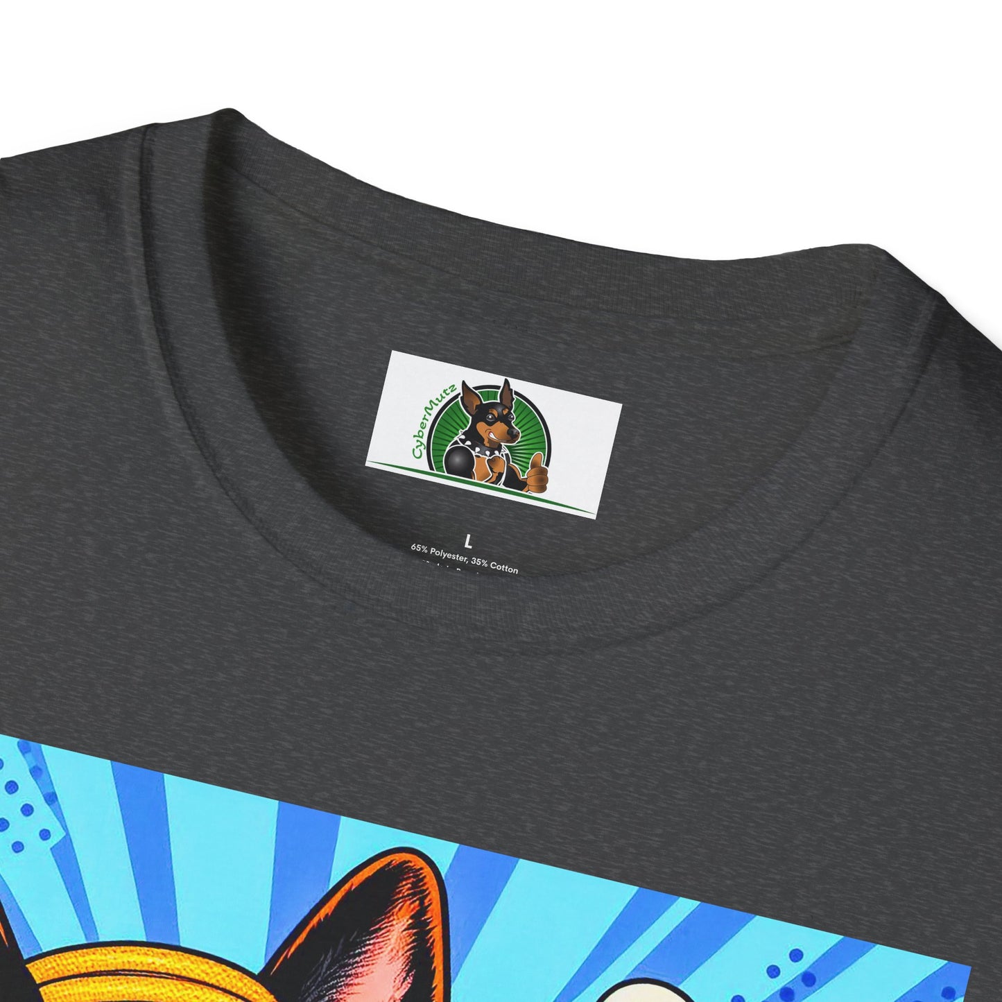 German Shepherd beach puppy shirt T-Shirt Printify