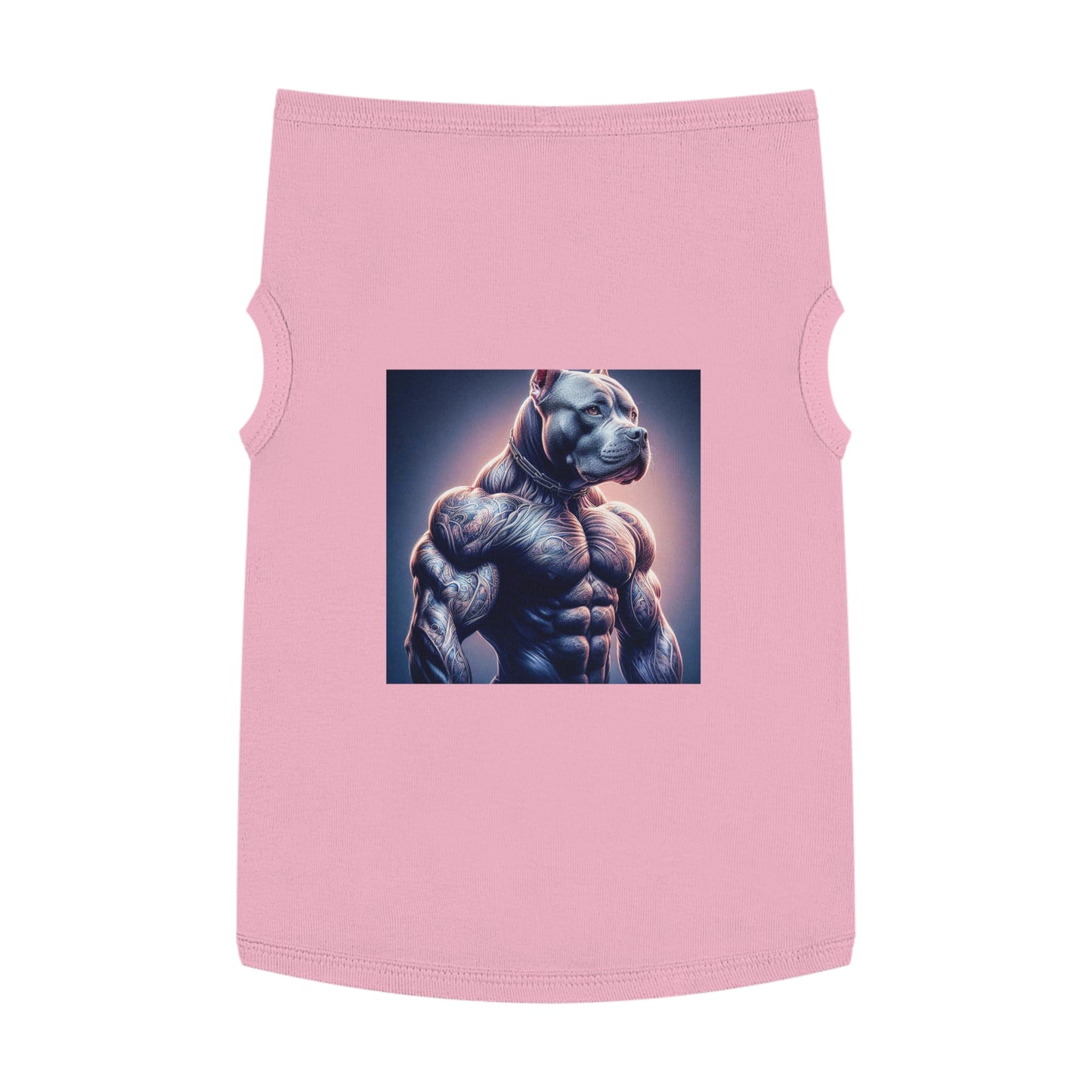 Pet Tank Top Pit Bull Pets Printify XL Pink