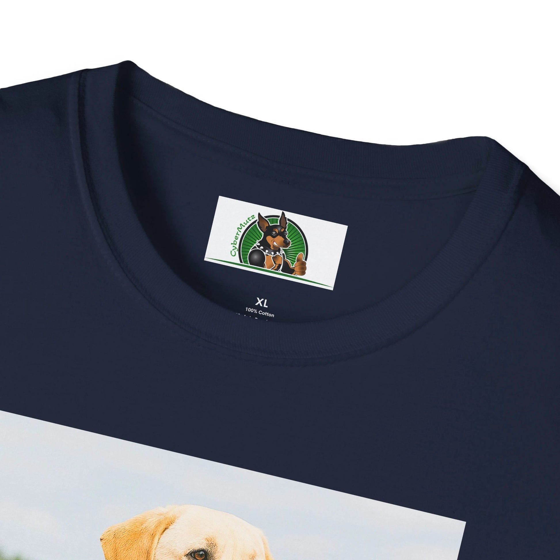 Labrador Retriever Soccer T-Shirt — Dog Lover Sports Tee T-Shirt Printify