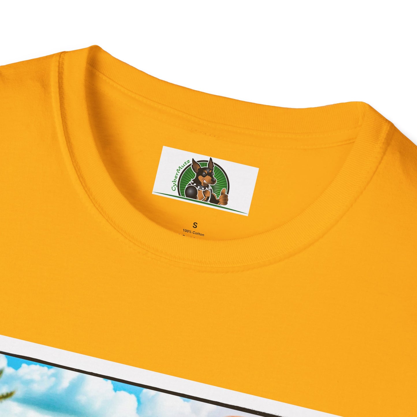 Yorkie beach cruising shirt