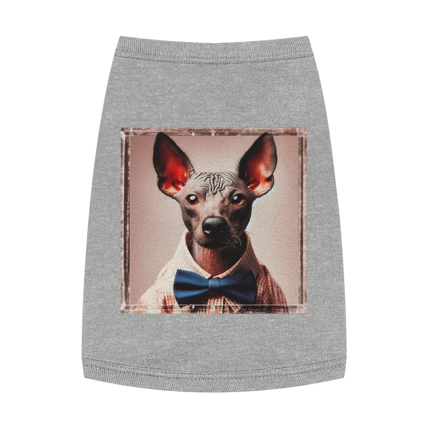 Pet Tank Top Mexican Hairless Pets Printify M Heather