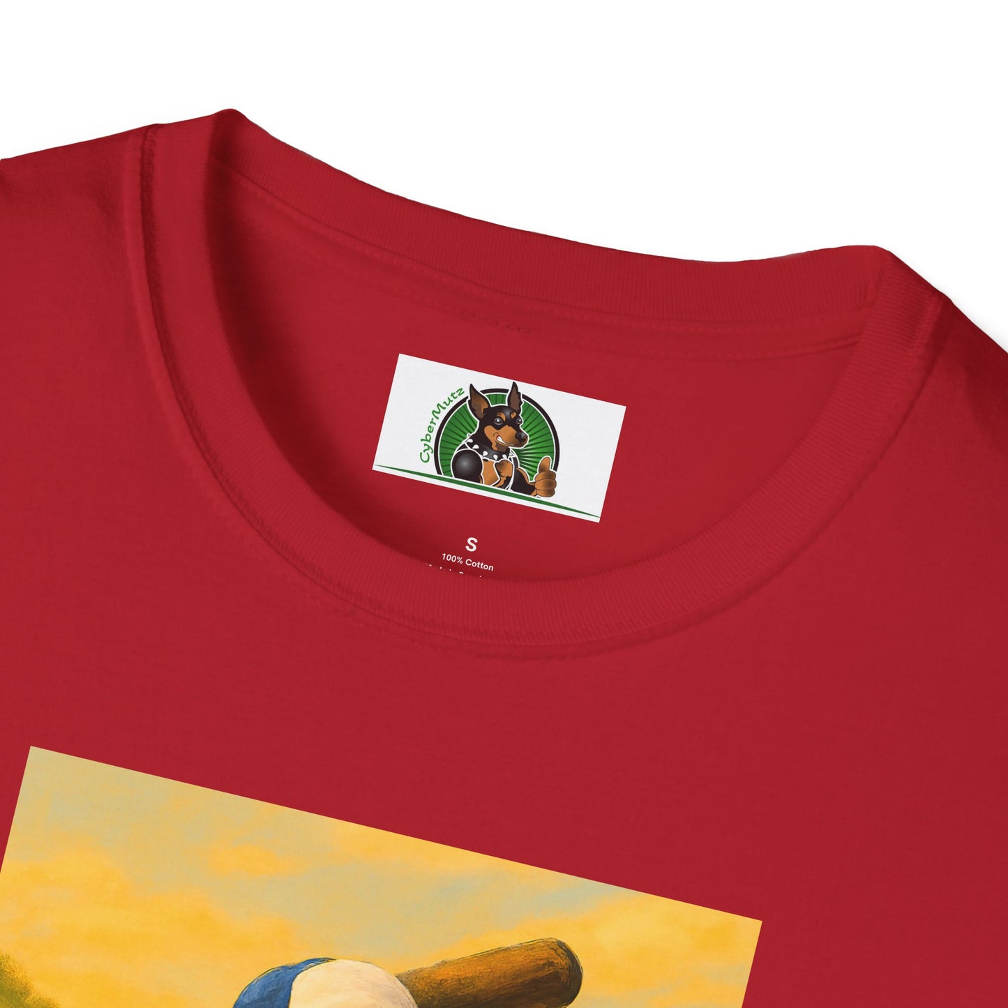 Sports Baseball Bassett Hound T-Shirt