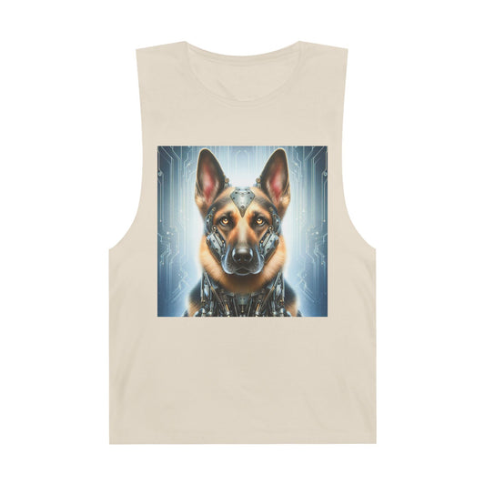 Marketing German Shepherd Mis·cel·la·ne·ous Tank Top Printify Ecru XS 