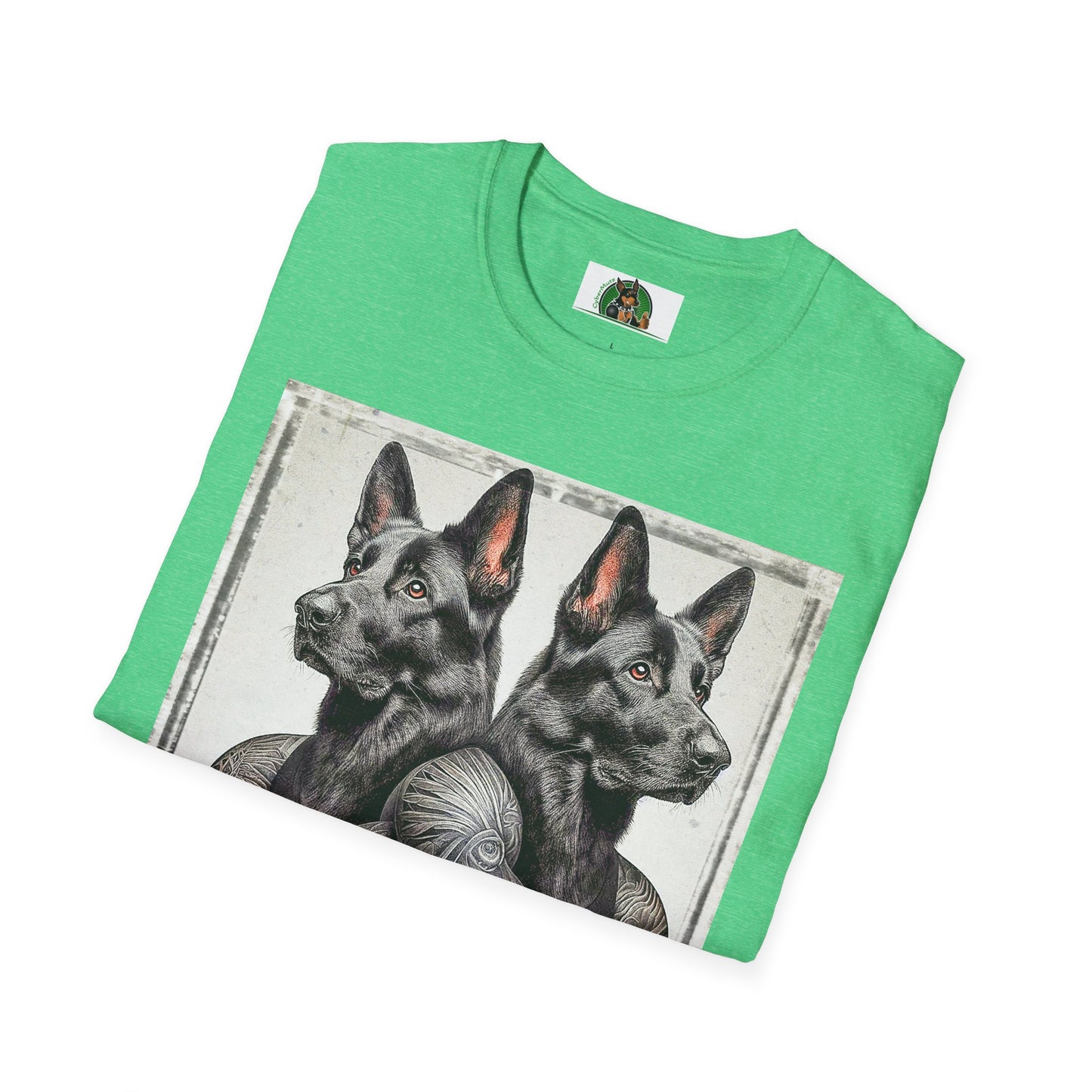 German Shepherd two trainers shirt