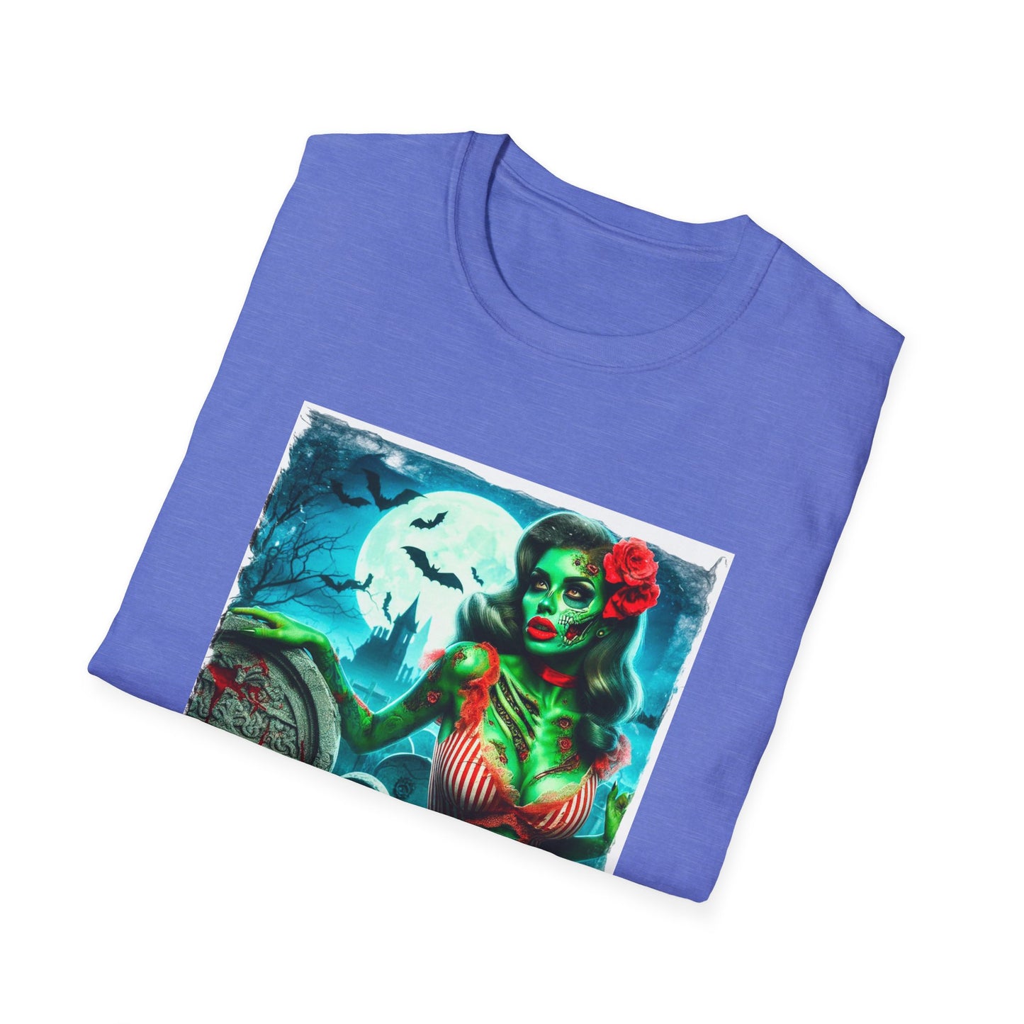 Marketing Zombie Pinup Mis·cel·la·ne·ous T-Shirt Printify   