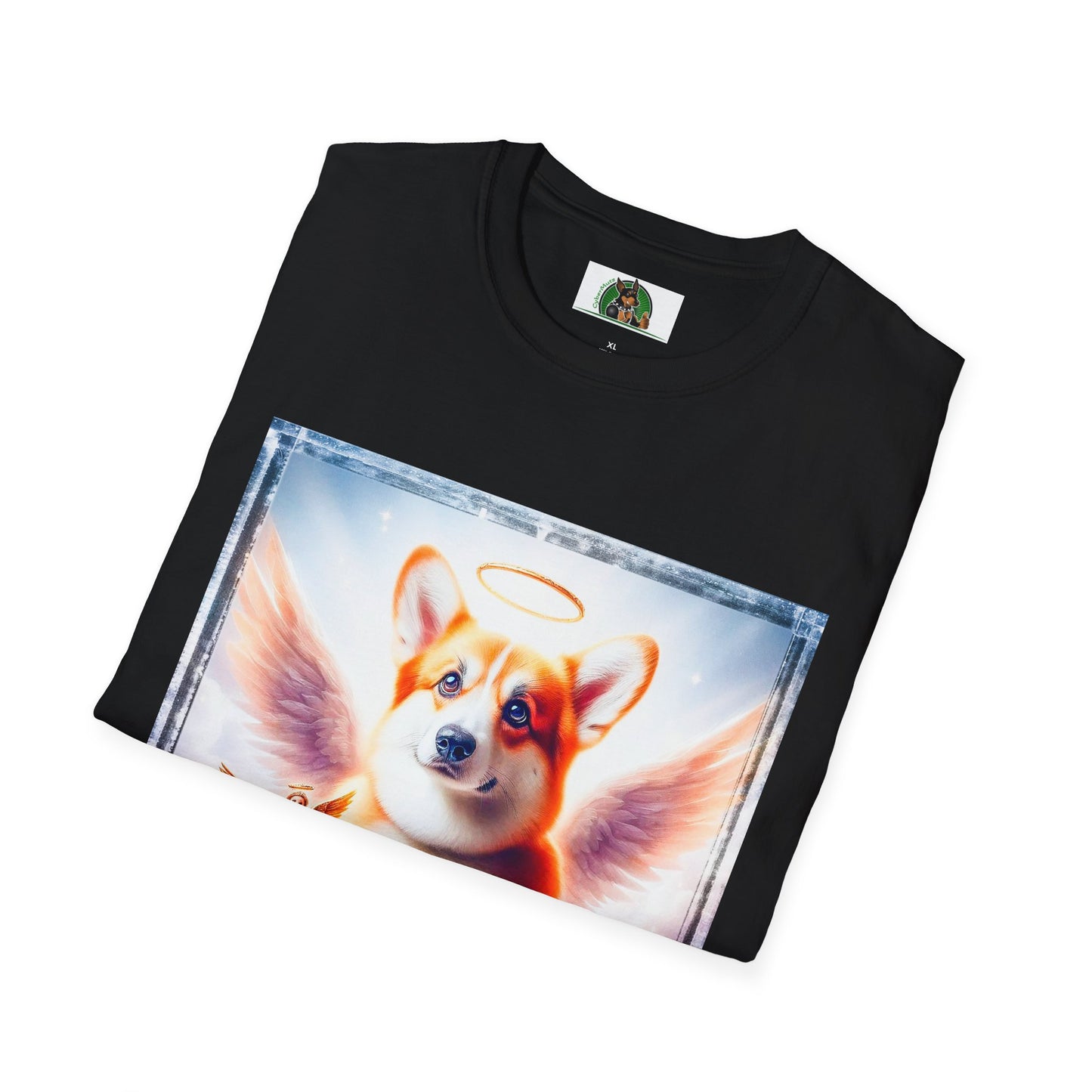 Pembroke Welsh Corgi heaven and clouds T-Shirt Printify