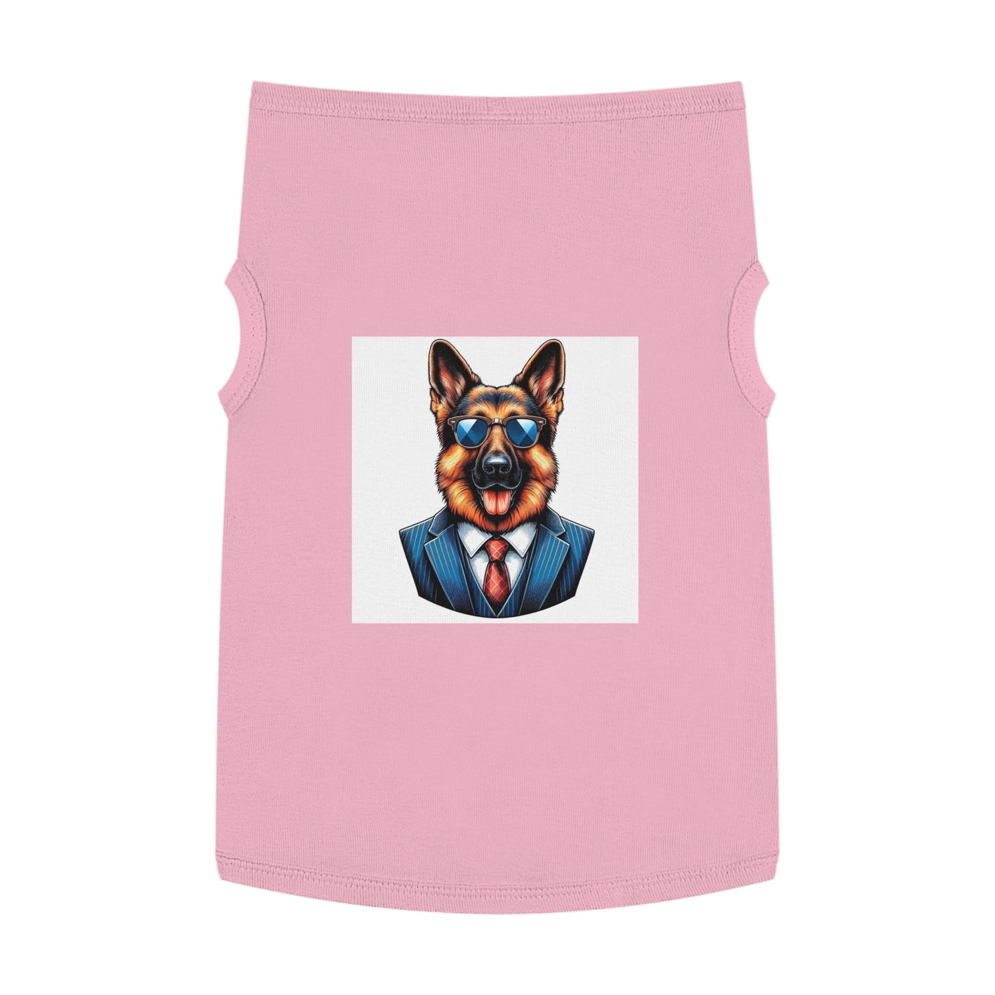 Pet Tank Top German Shepherd Pets Printify XL Pink 