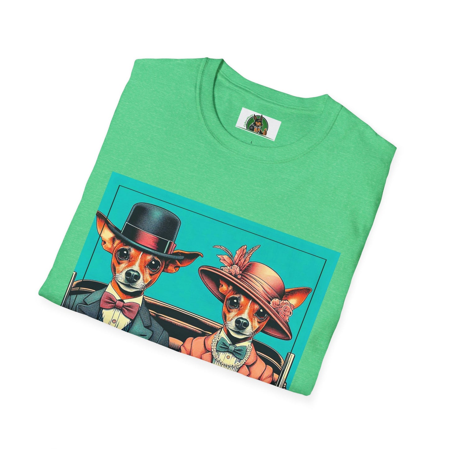 Wacky Min Pin T-Shirt 30s couple