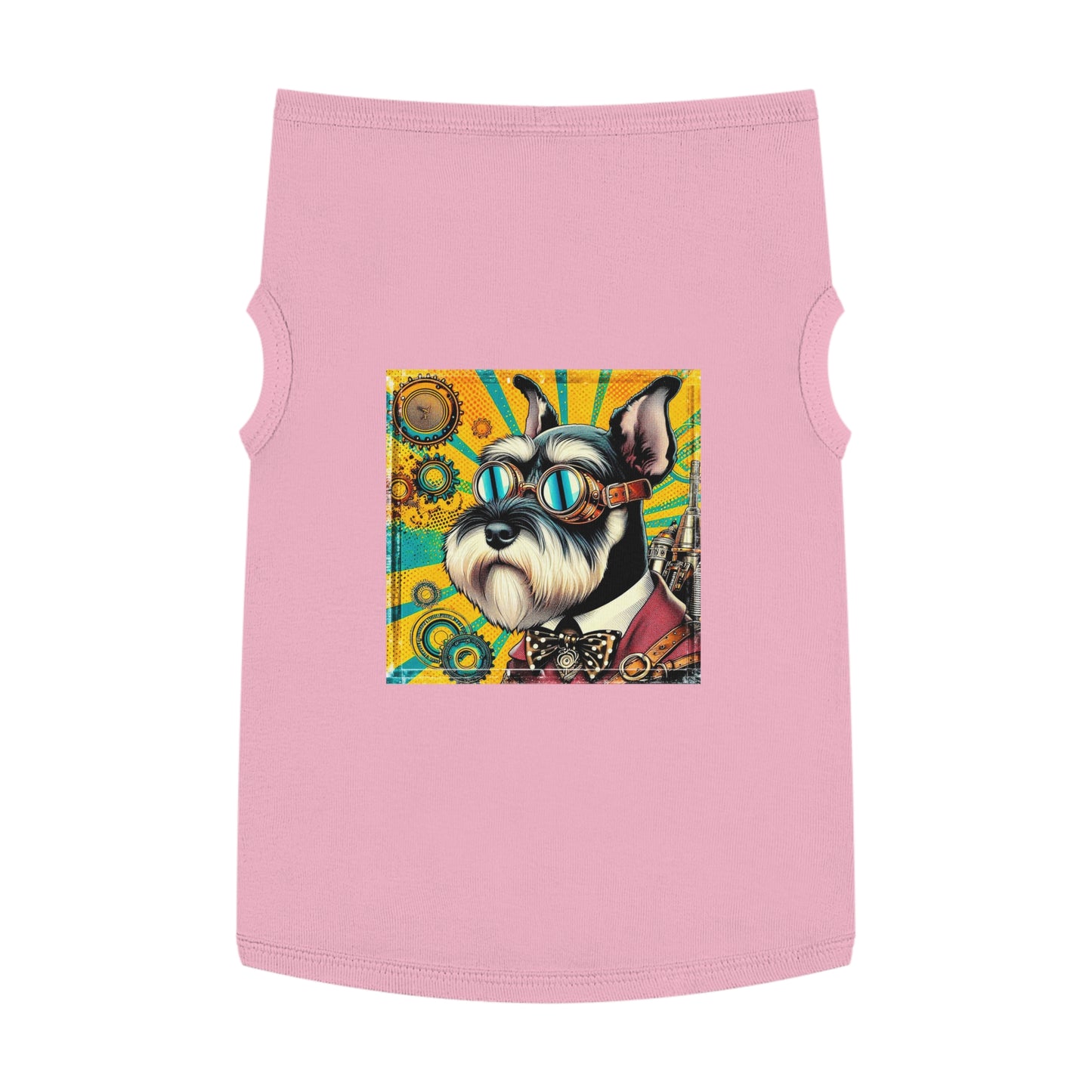 Pet Tank Top Miniature Schnauzer Pets Printify XL Pink 