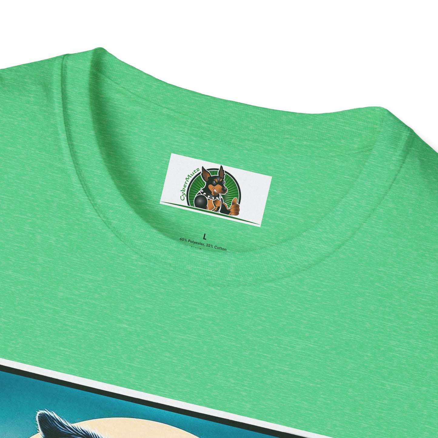 Australian Shepherd Floral Beach Surfer T-Shirt Printify