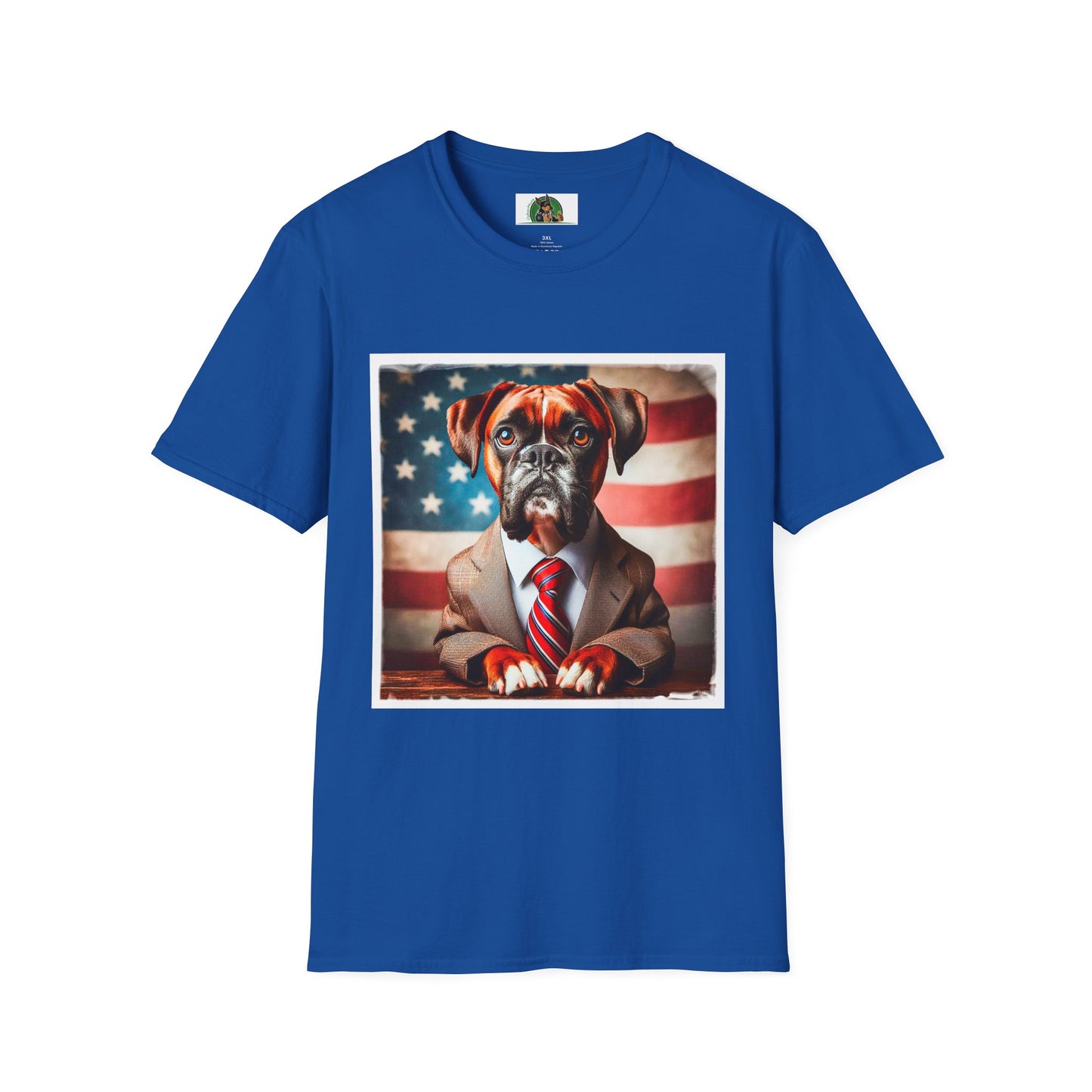 Boxer T-Shirt Printify XS Royal 