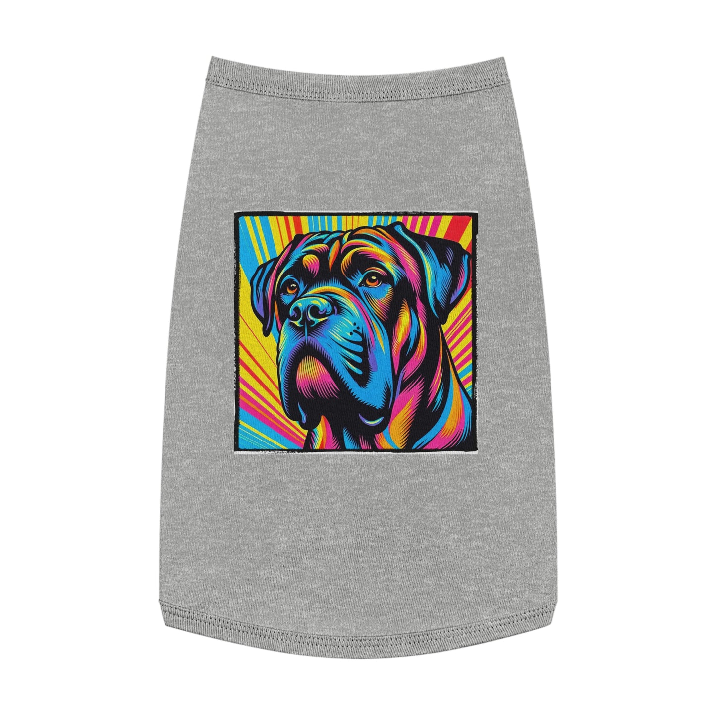 Pet Tank Top Cane Corso Pets Printify L Heather 