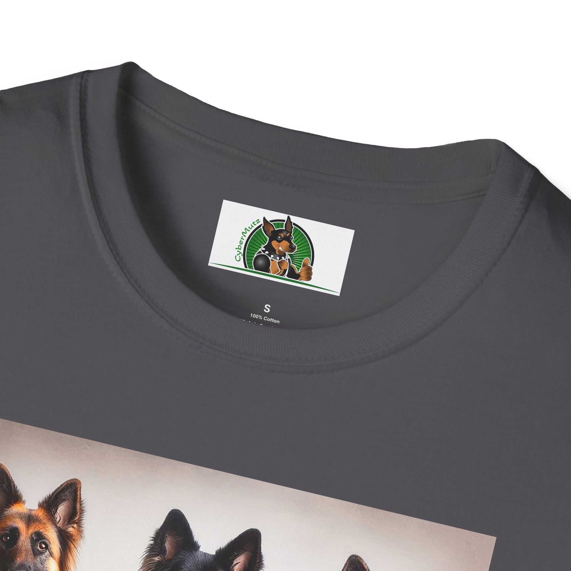 German Shepherd pretty ballerinas shirt T-Shirt Printify