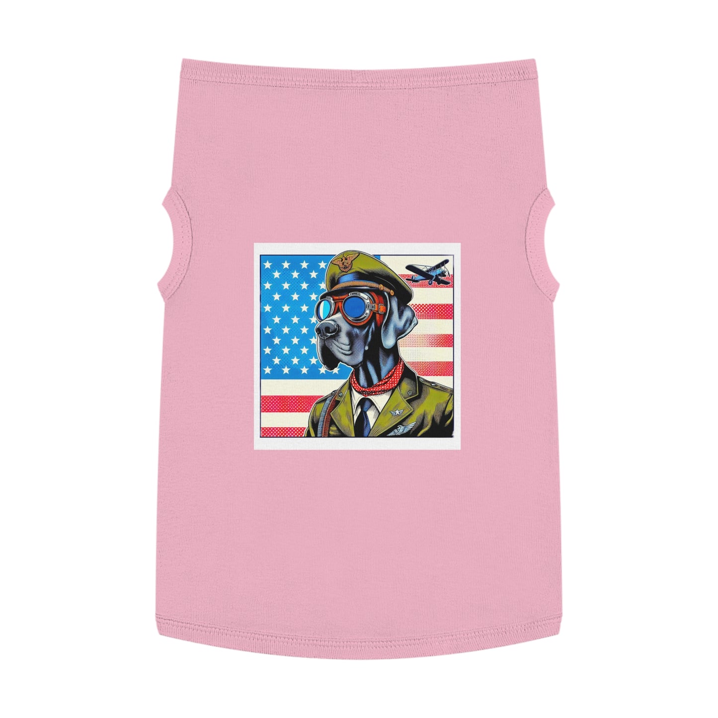 Pet Tank Top Great Dane Pets Printify XL Pink