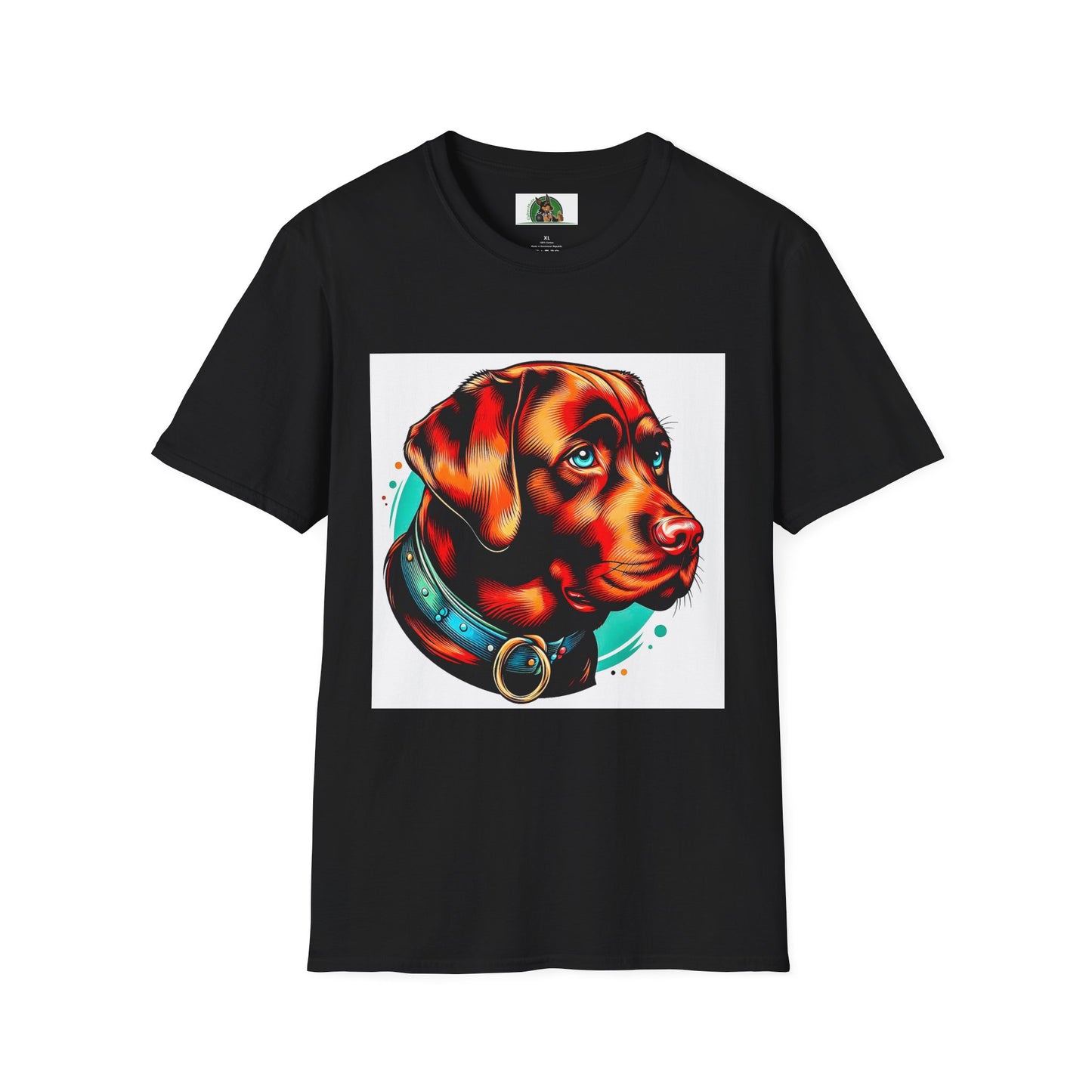 Labrador Retriever T-Shirt Printify XS Black 