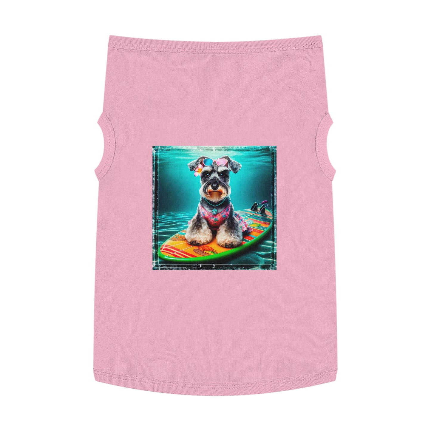 Pet Tank Top Miniature Schnauzer Pets Printify XL Pink 