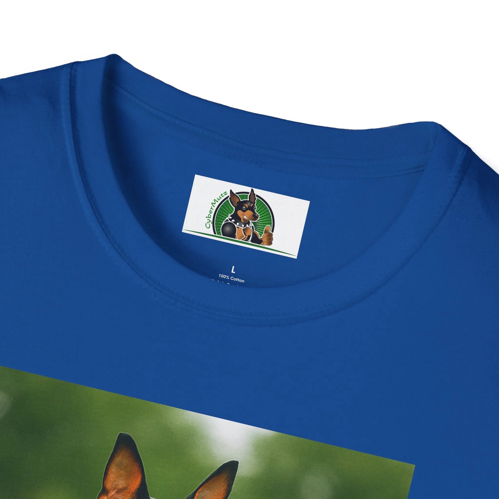 Miniature Pinscher 'Min Pin Golf Tee' T-Shirt — Sports Dog Lover Golf Shirt T-Shirt Printify