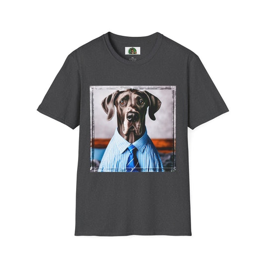 Great Dane T-Shirt Printify XS Dark Heather