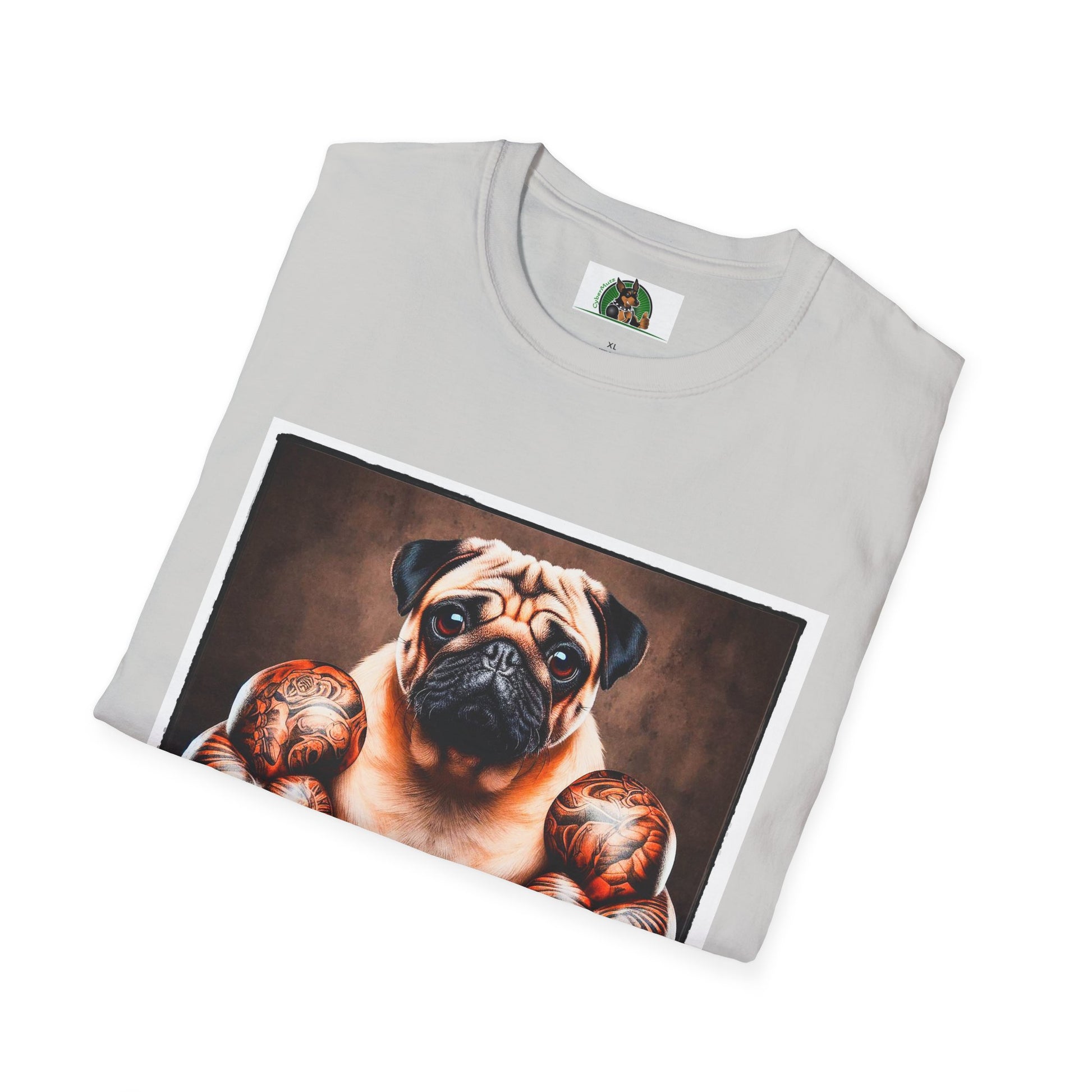 Pugs T-Shirt Printify   