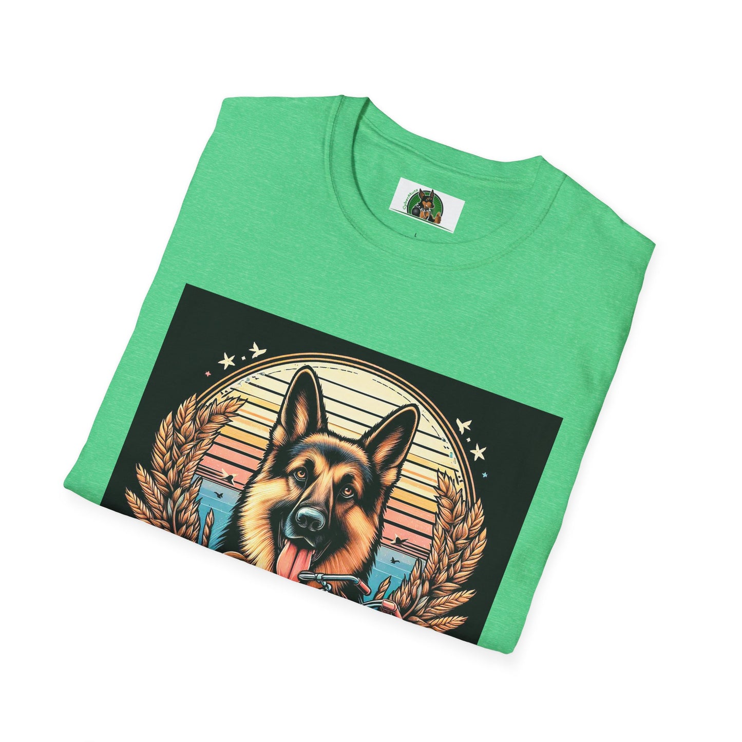 Marketing German Shepherd Mis·cel·la·ne·ous T-Shirt Printify   