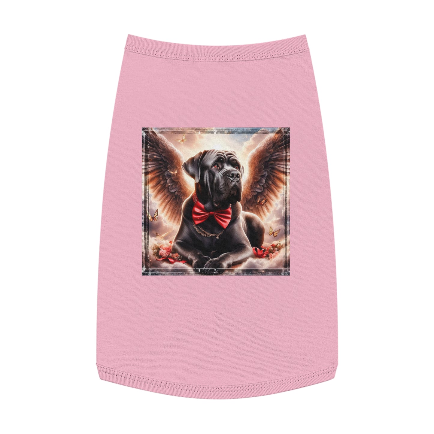 Pet Tank Top Cane Corso Angel Pets Printify L Pink 