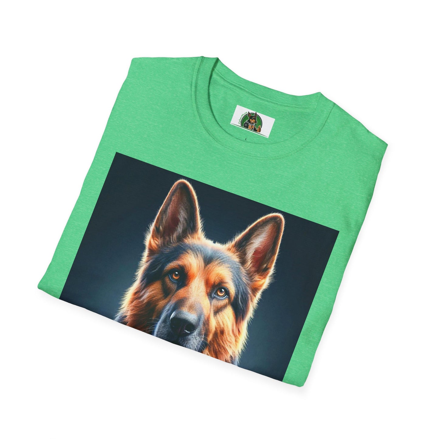 German Shepherd metal warrior shirt