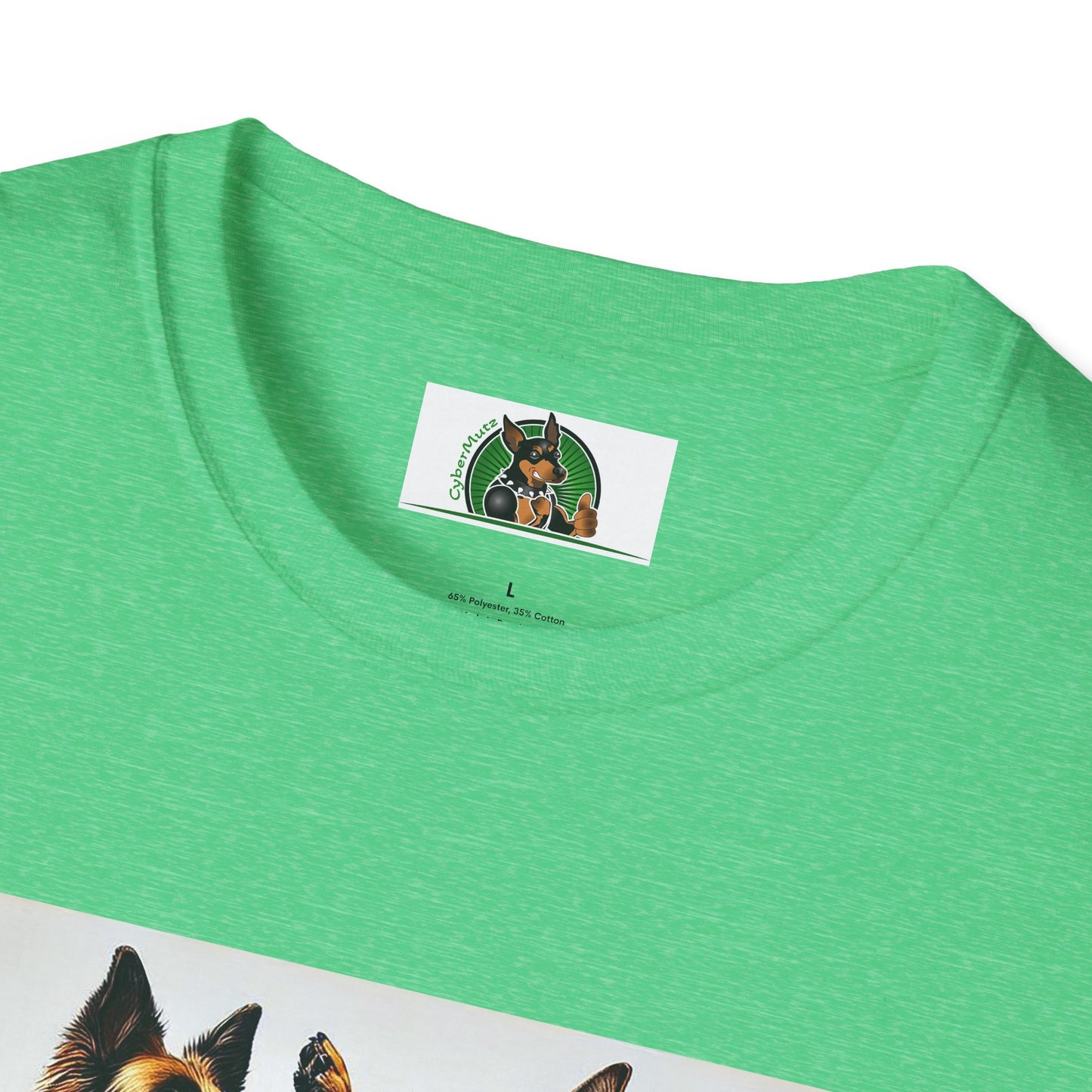 Dancing German Shepherd Unisex T-Shirt T-Shirt Printify