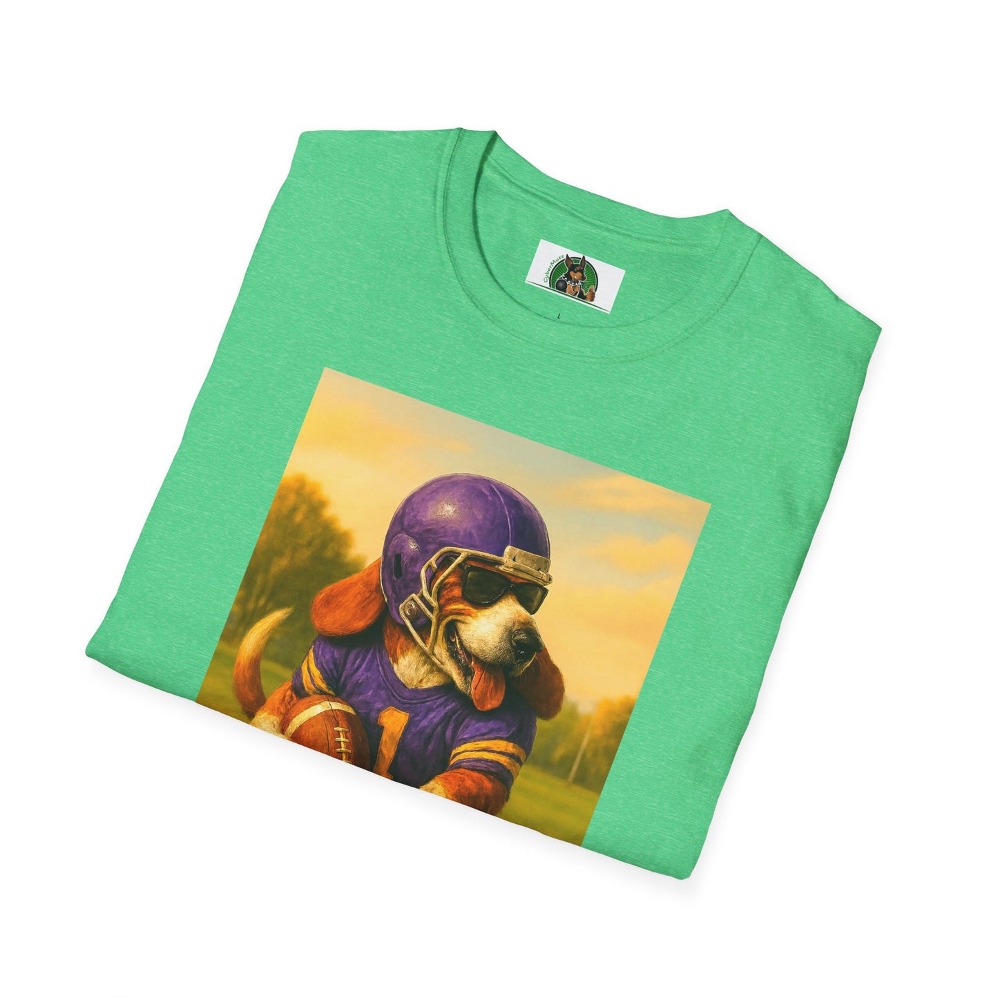 Sports Football Basset Hound T-Shirt