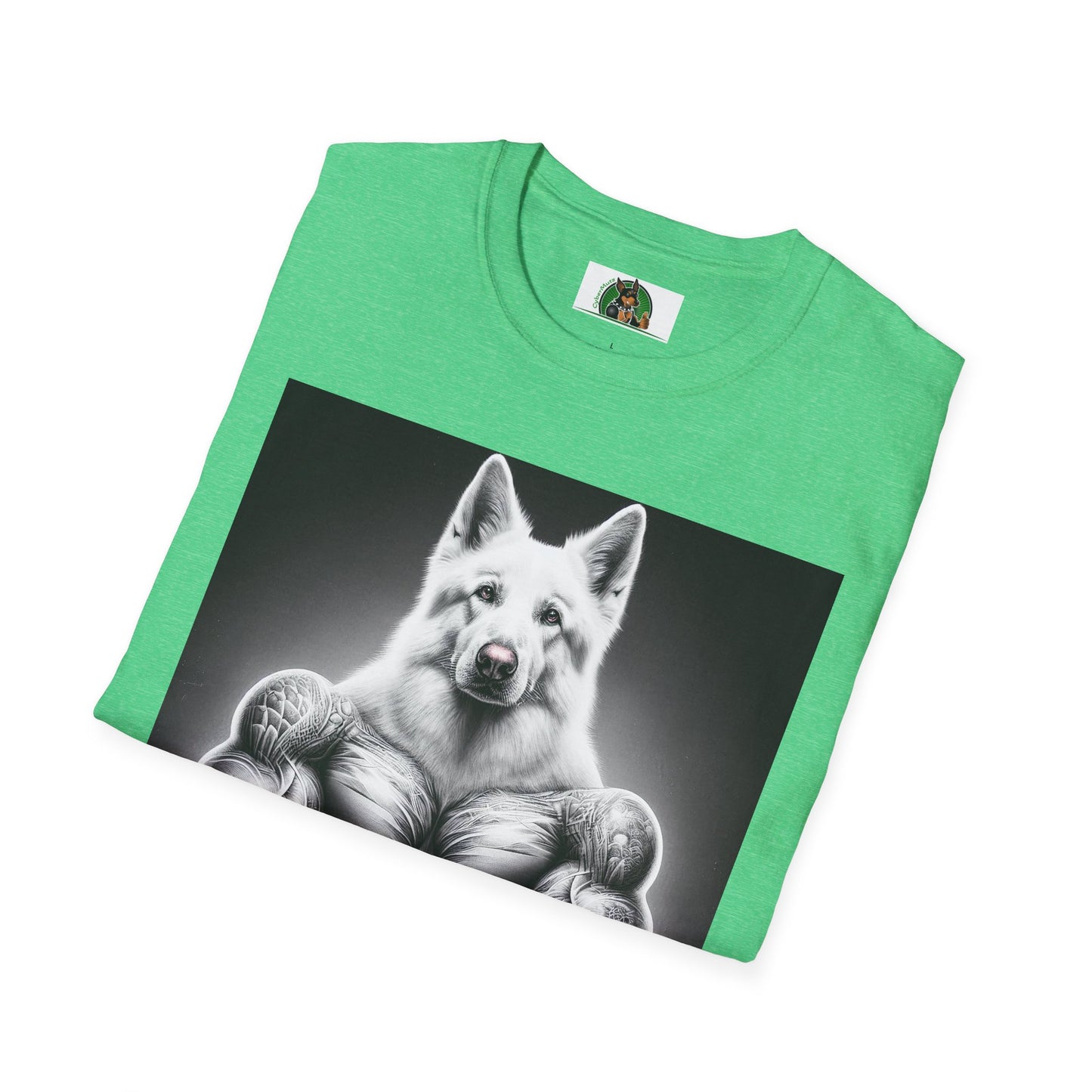 German Shepherd muscle man shirt