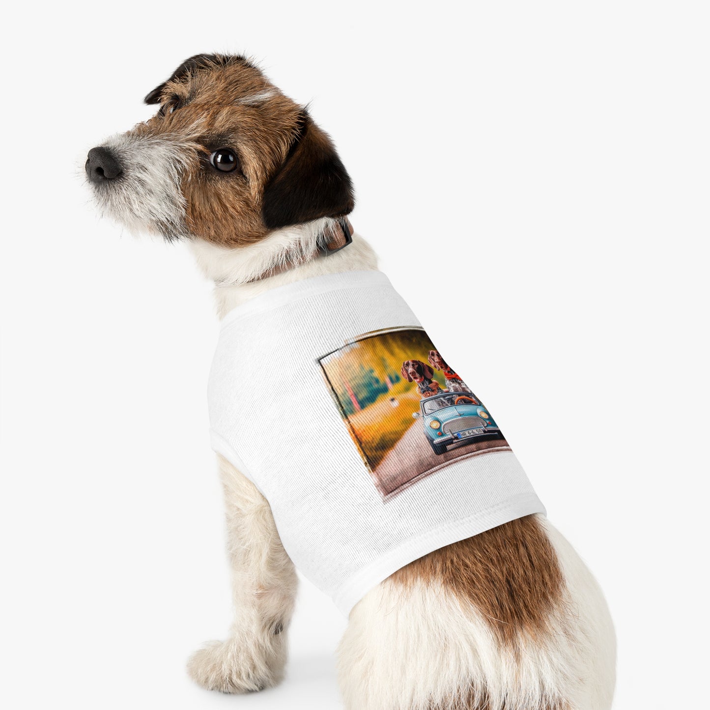 Wacky Pet Tank Top German Shorthaired Pointer Pets Printify   