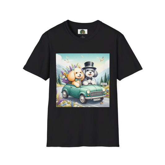 Wacky Shepadoodle T-Shirt Printify S Black 