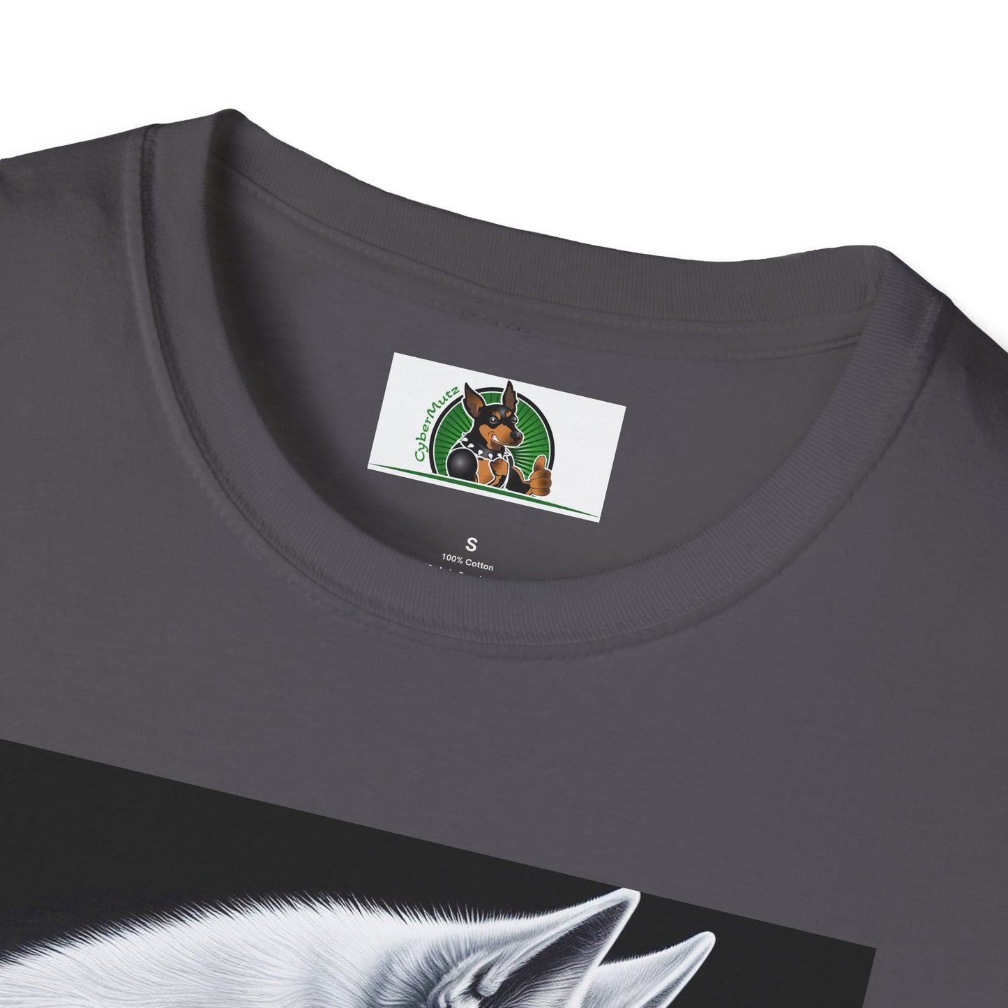 German Shepherd arm flexing shirt T-Shirt Printify